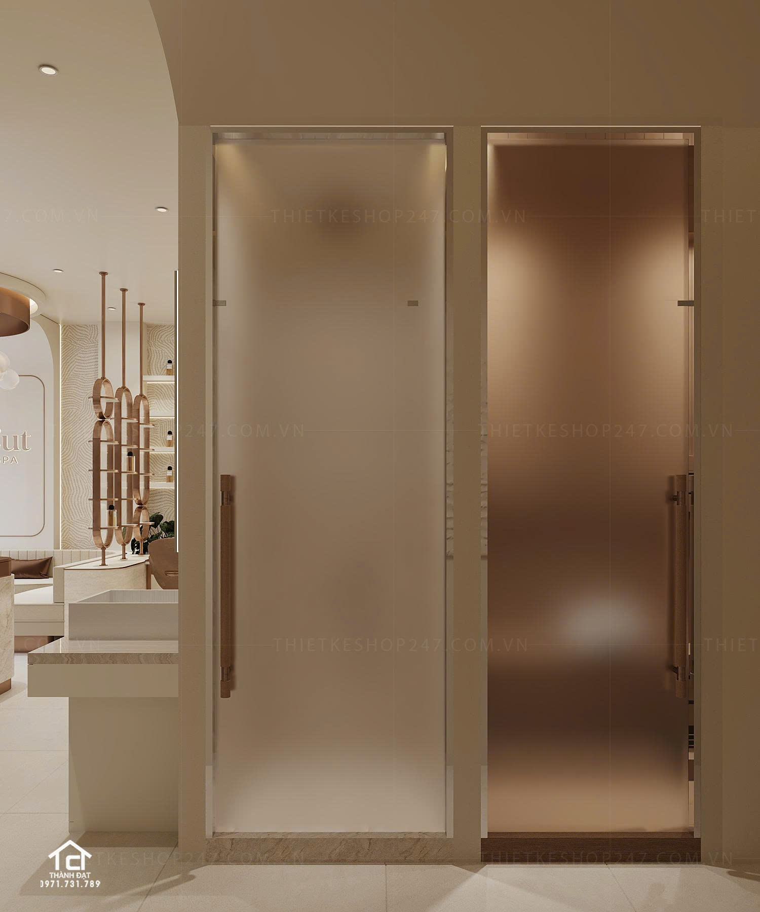 Thiết kế spa ấn tượng