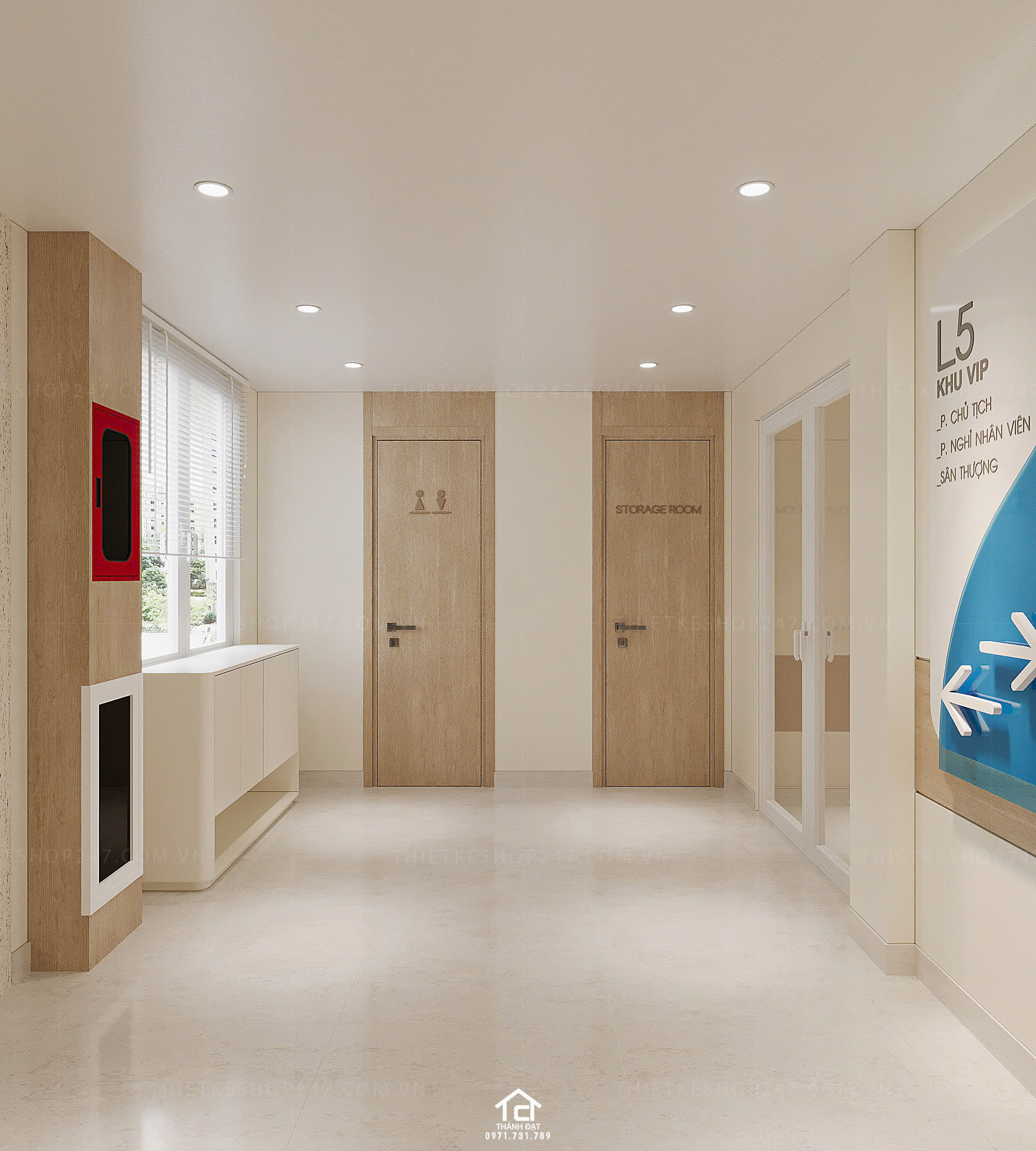 thiết kế spa đẹp năng động