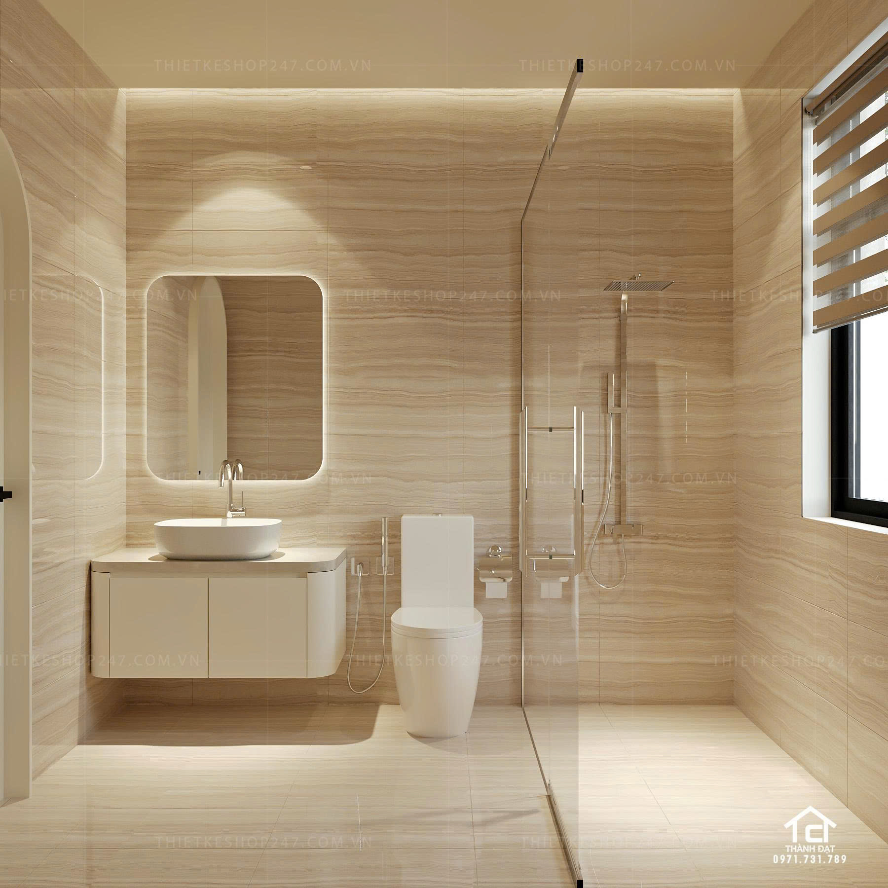 thiết kế spa đẹp ấn tượng