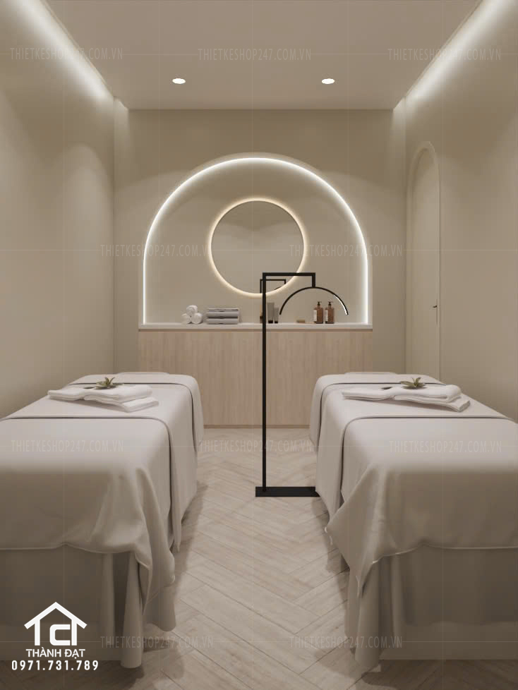 Mẫu thiết kế spa đẹp tinh tế và sang trọng – PEARLUXY