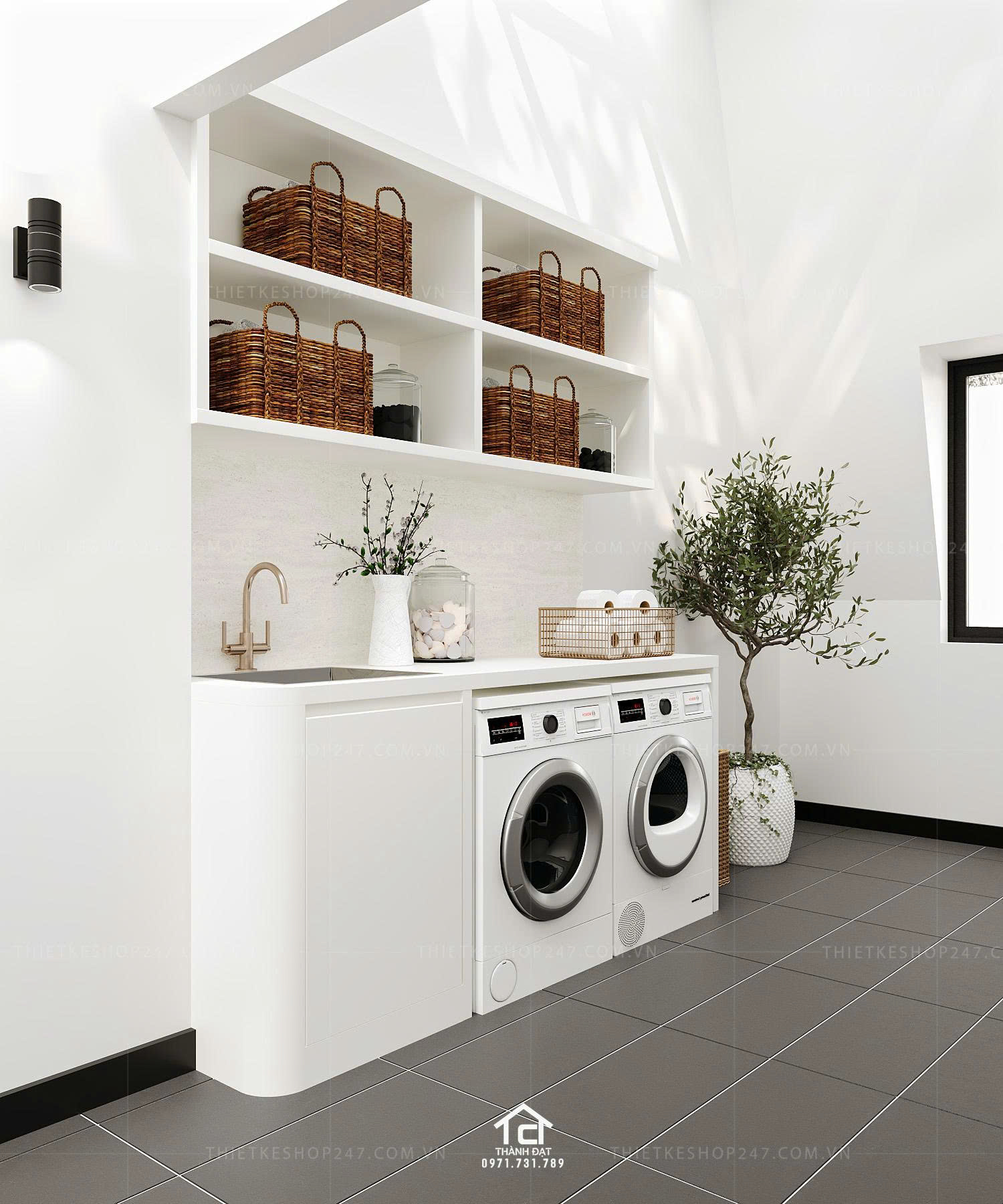 thiết kế spa đẹp bắt mắt