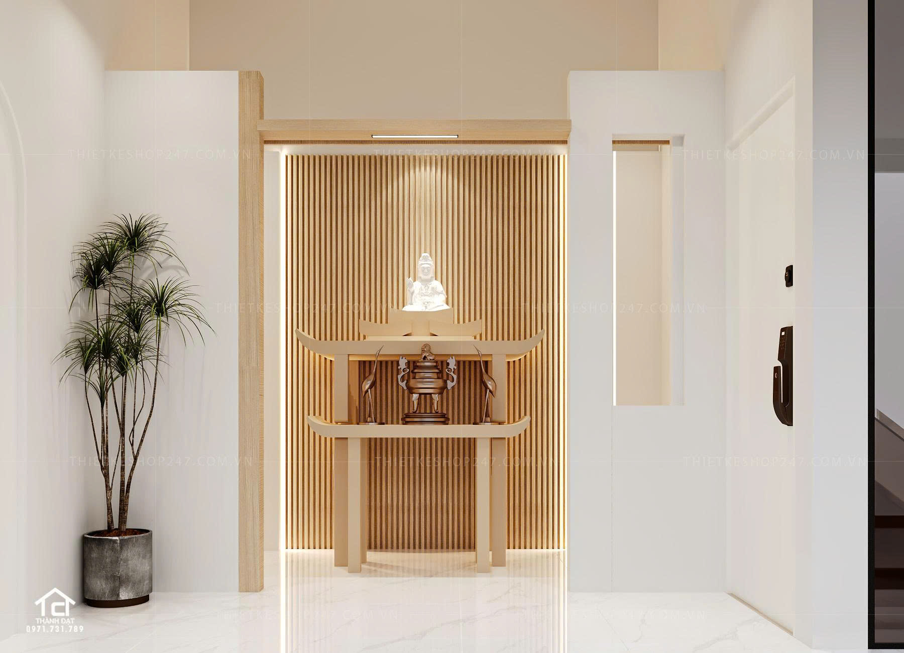 thiết kế spa đẹp dịu dàng