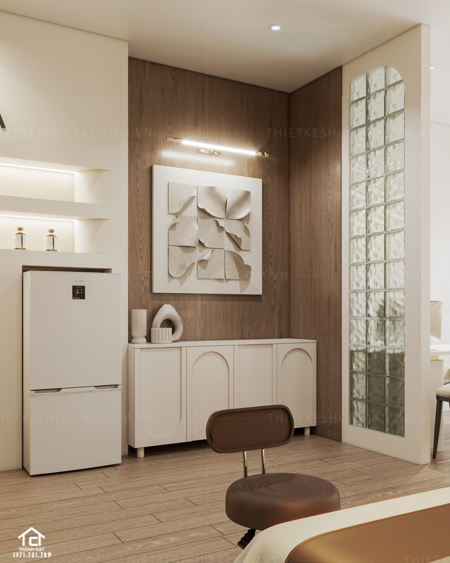 thiết kế spa đẹp hài hòa