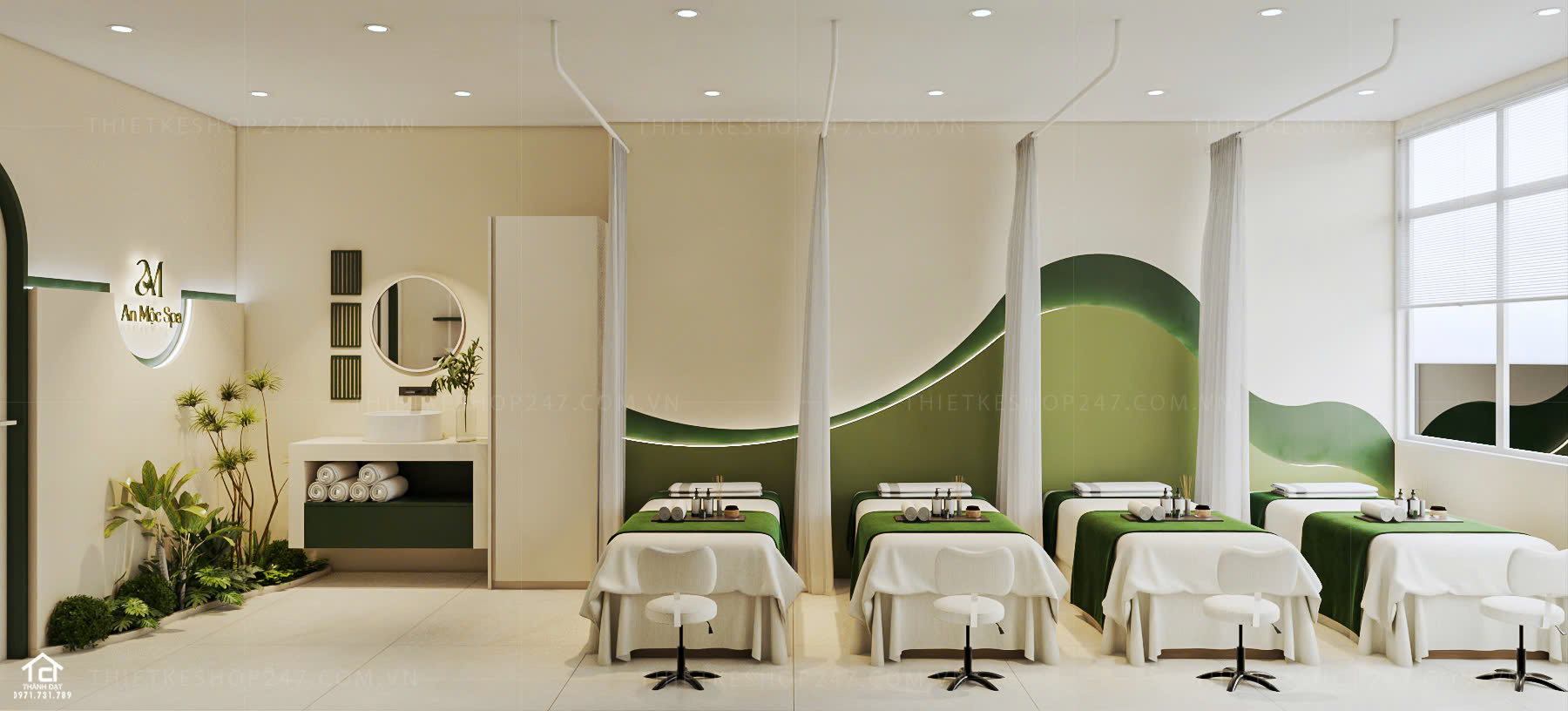 Thiết kế spa đẹp