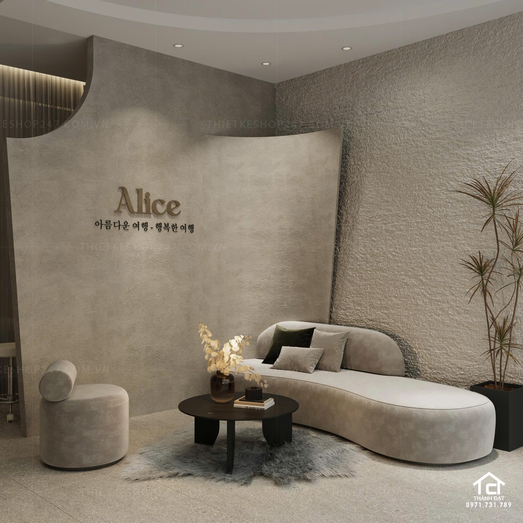 thiết kế spa đẹp hiện đại