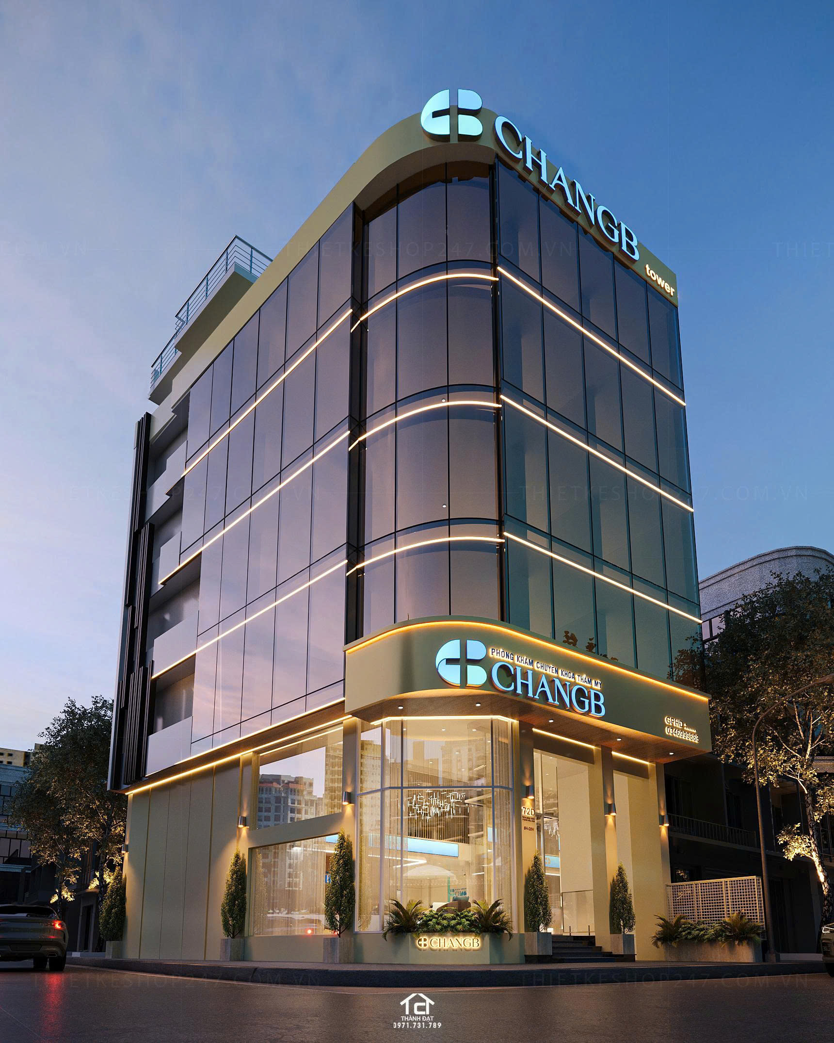 Thiết kế spa đẹp hiện đại