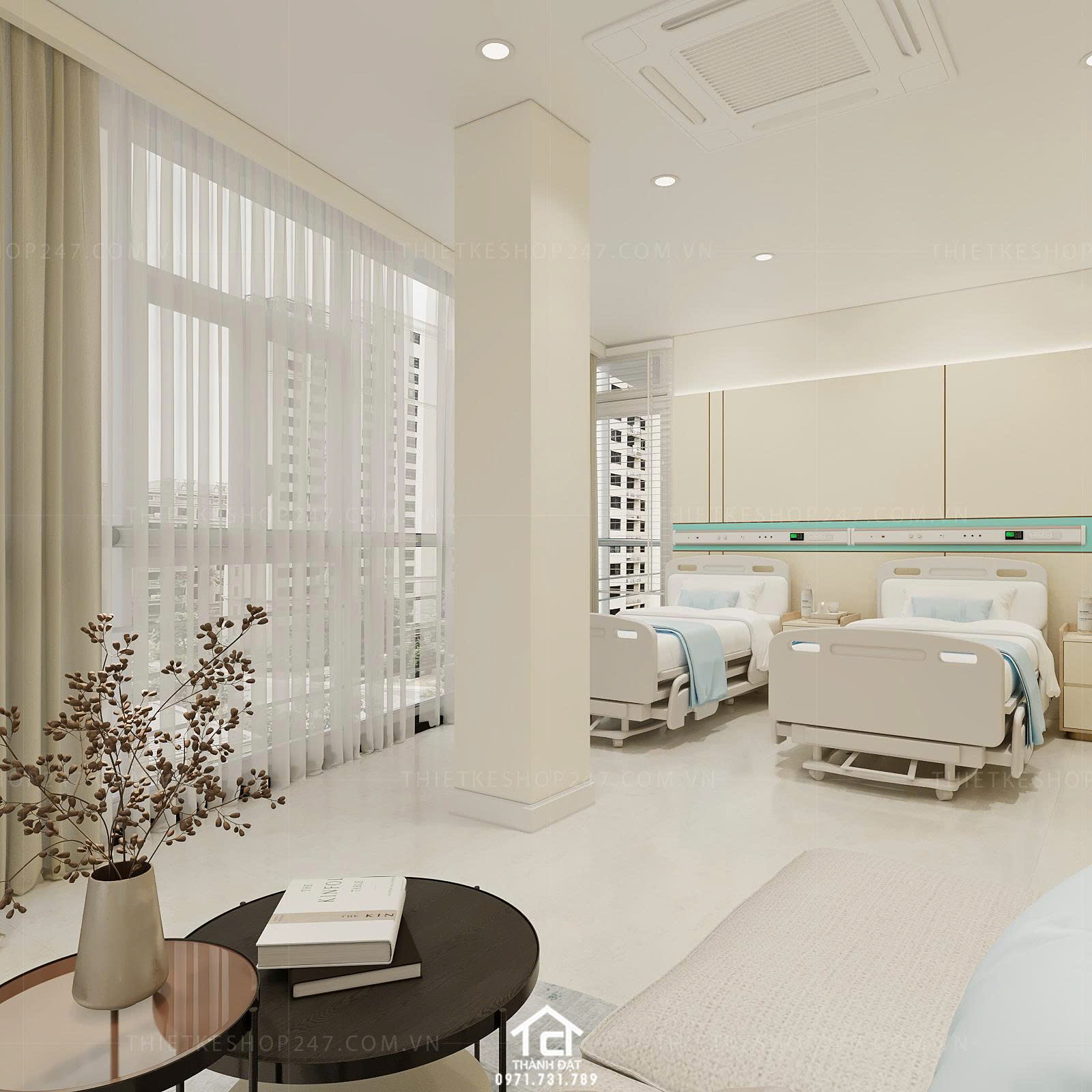 thiết kế spa đẹp hiện đại