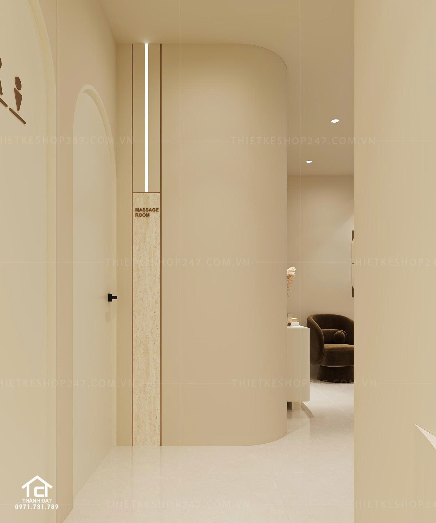 thiết kế spa đẹp hiện đại