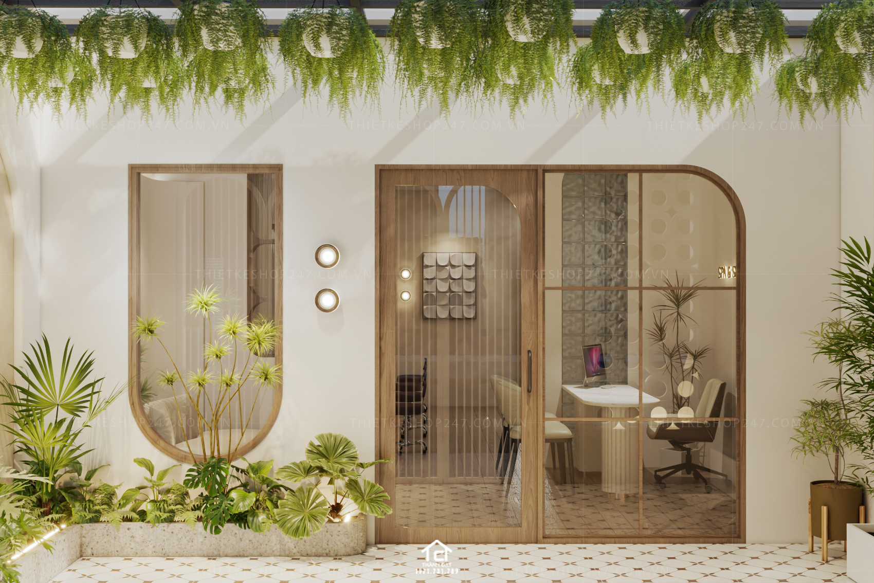 thiết kế spa đẹp hiện đại