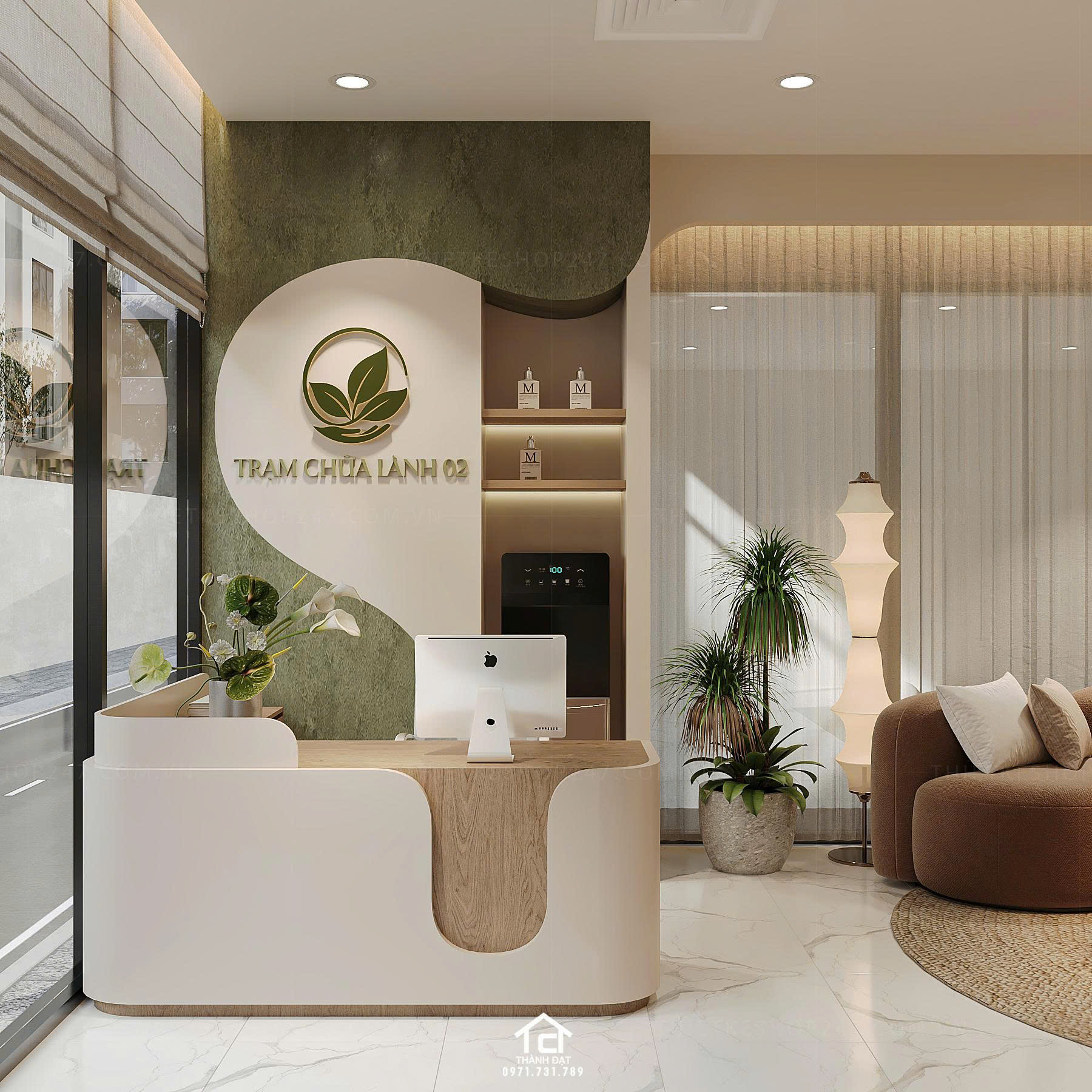thiết kế spa đẹp hiện đại