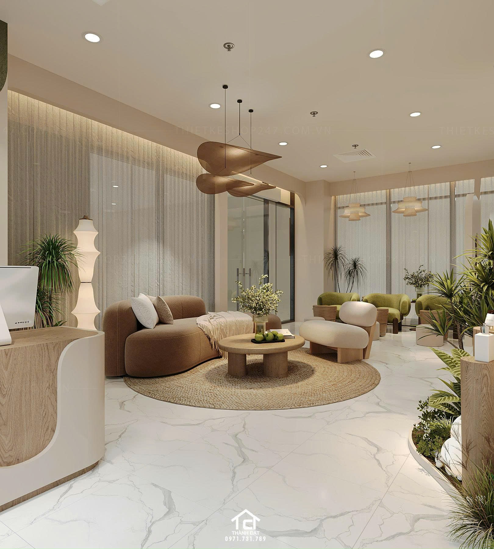 thiết kế spa đẹp lôi cuốn