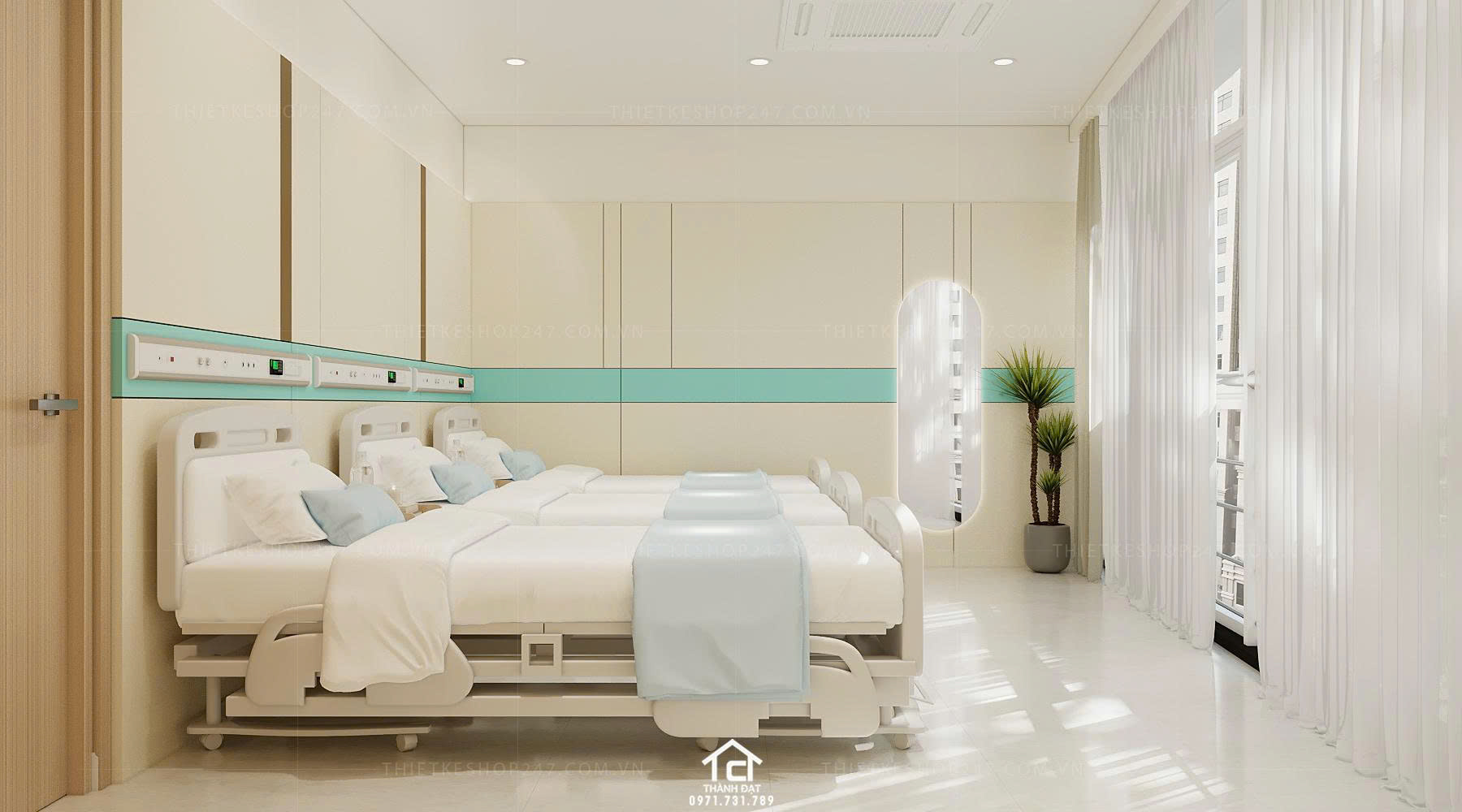 thiết kế spa đẹp lung linh