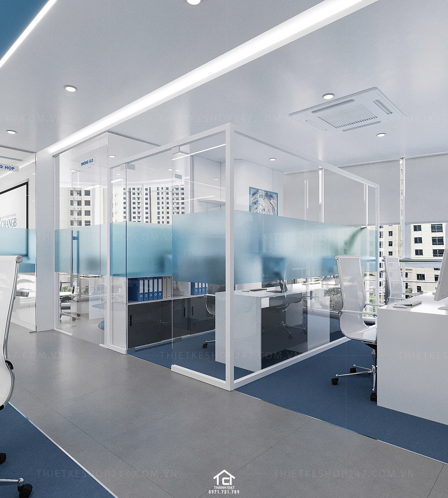 thiết kế spa đẹp lung linh