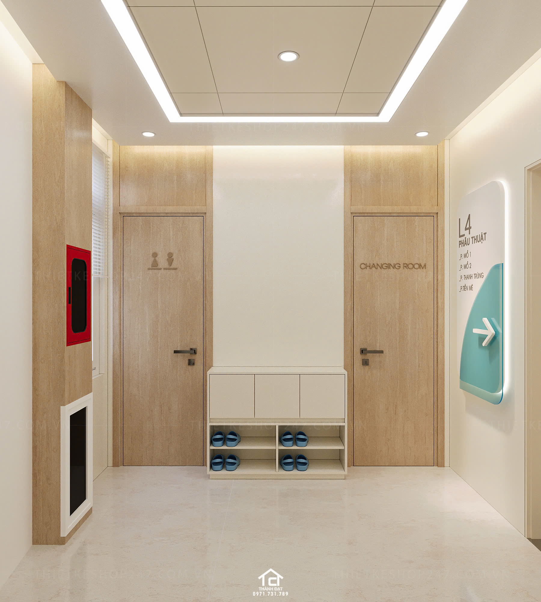 thiết kế spa đẹp lung linh