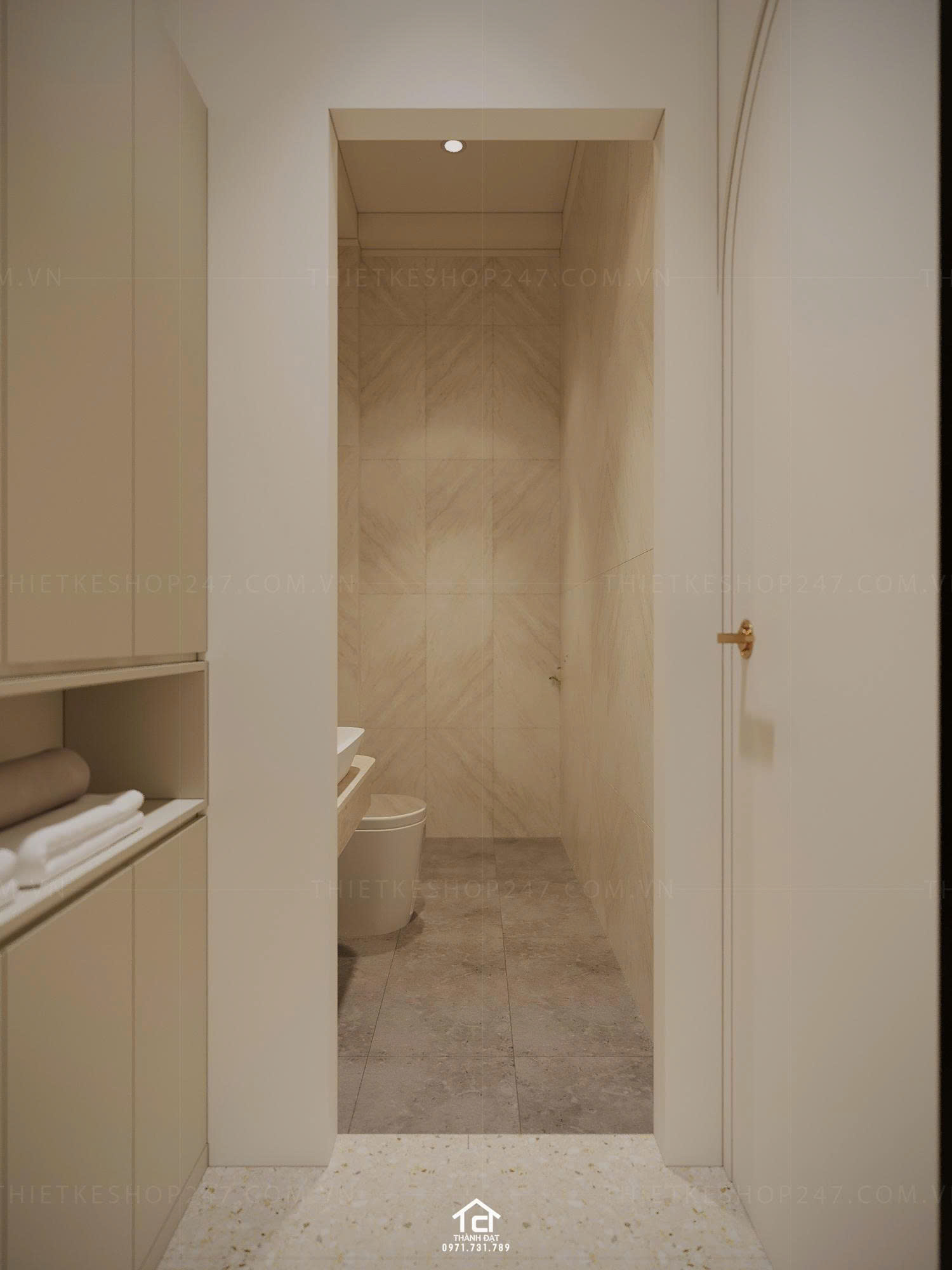 thiết kế spa đẹp lung linh