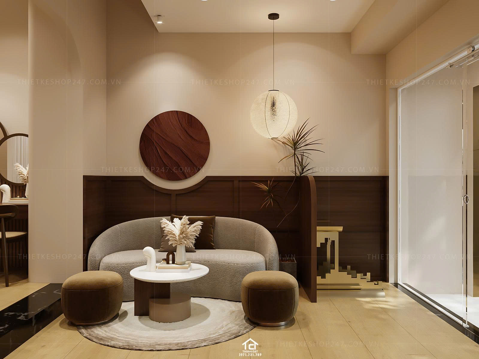 thiết kế spa đẹp năng động