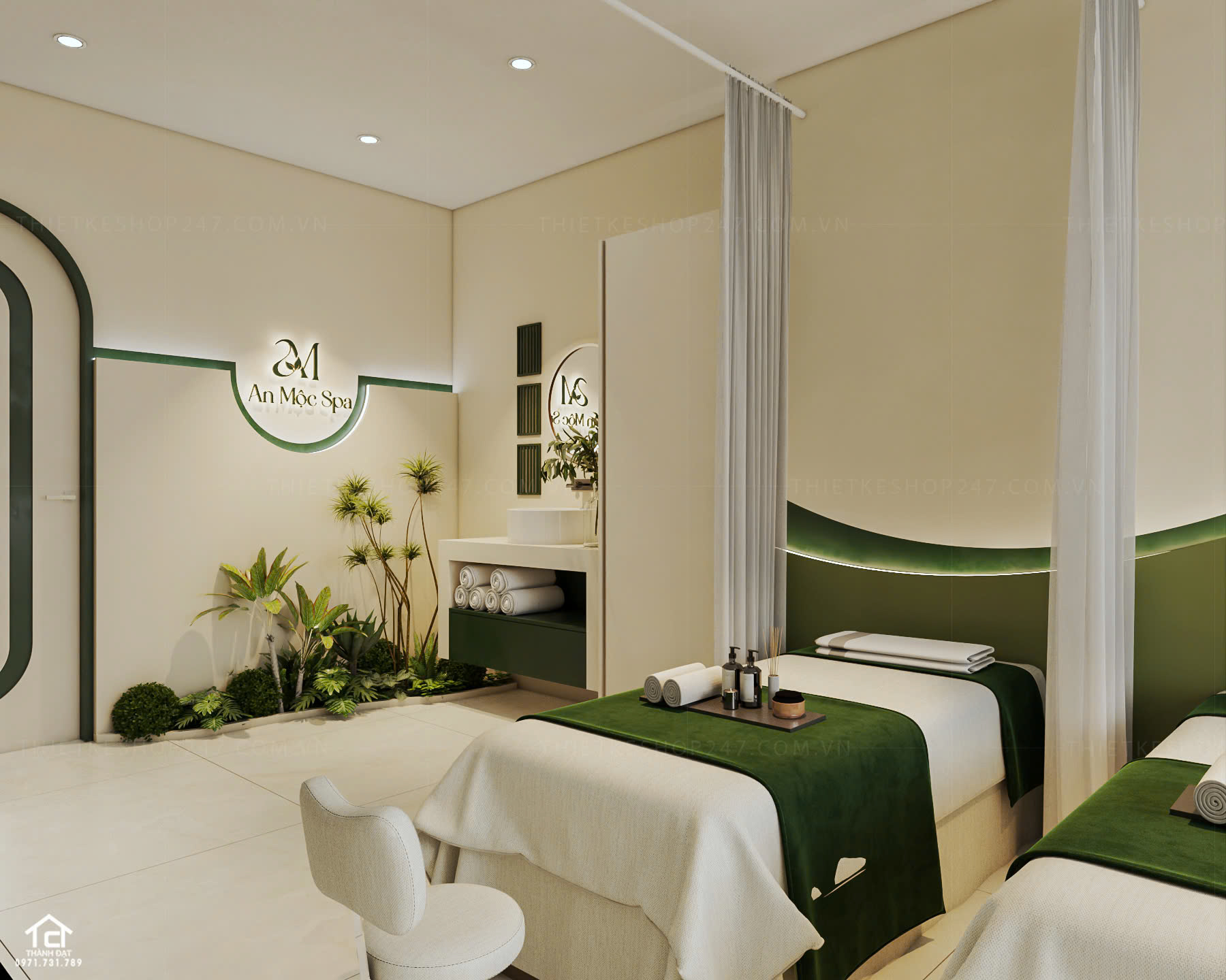 Hình ảnh: Thiết kế spa đẹp
