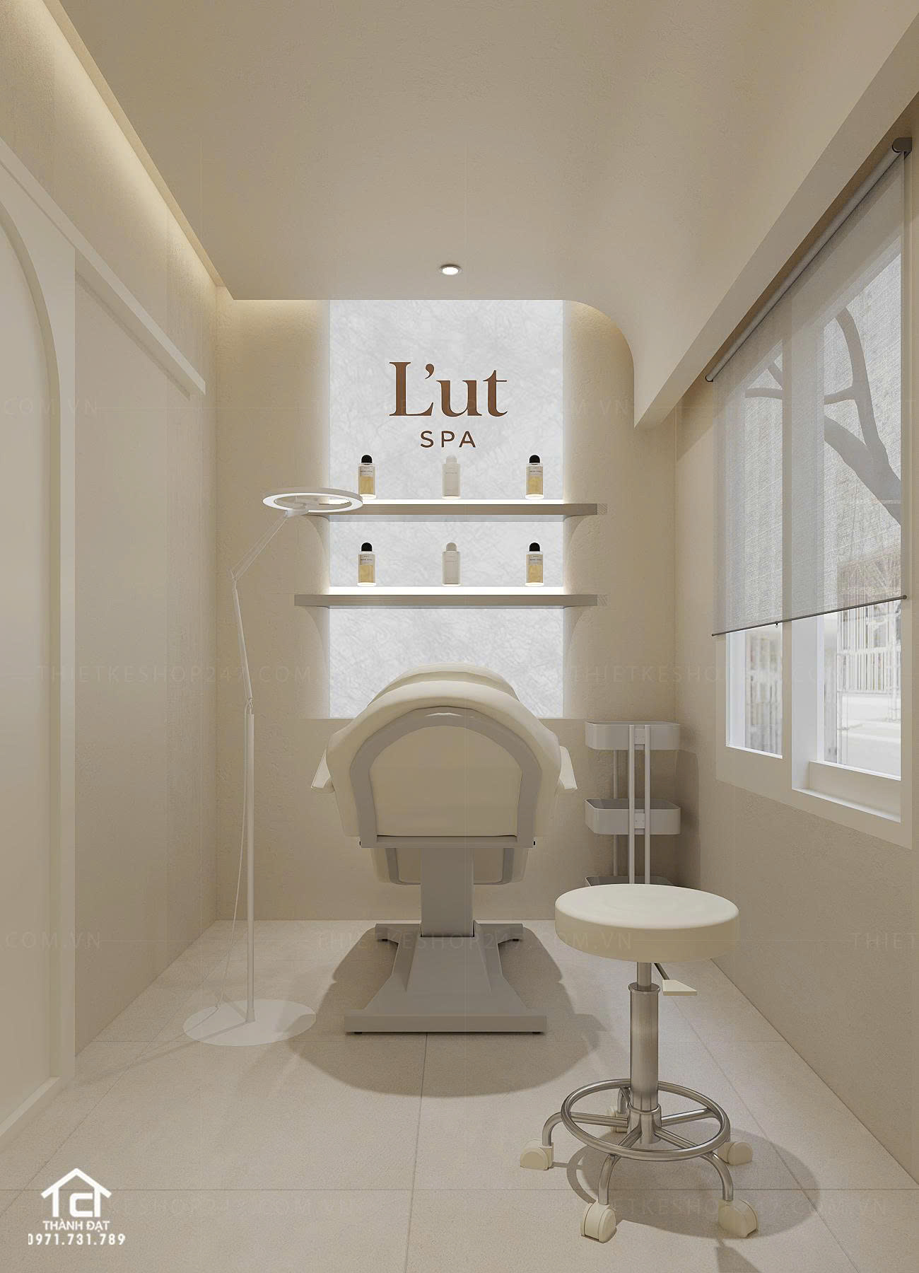 Thiết kế spa đẹp nổi bật