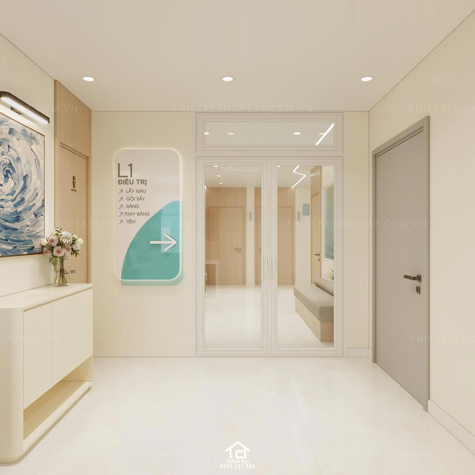 thiết kế spa đẹp nổi bật