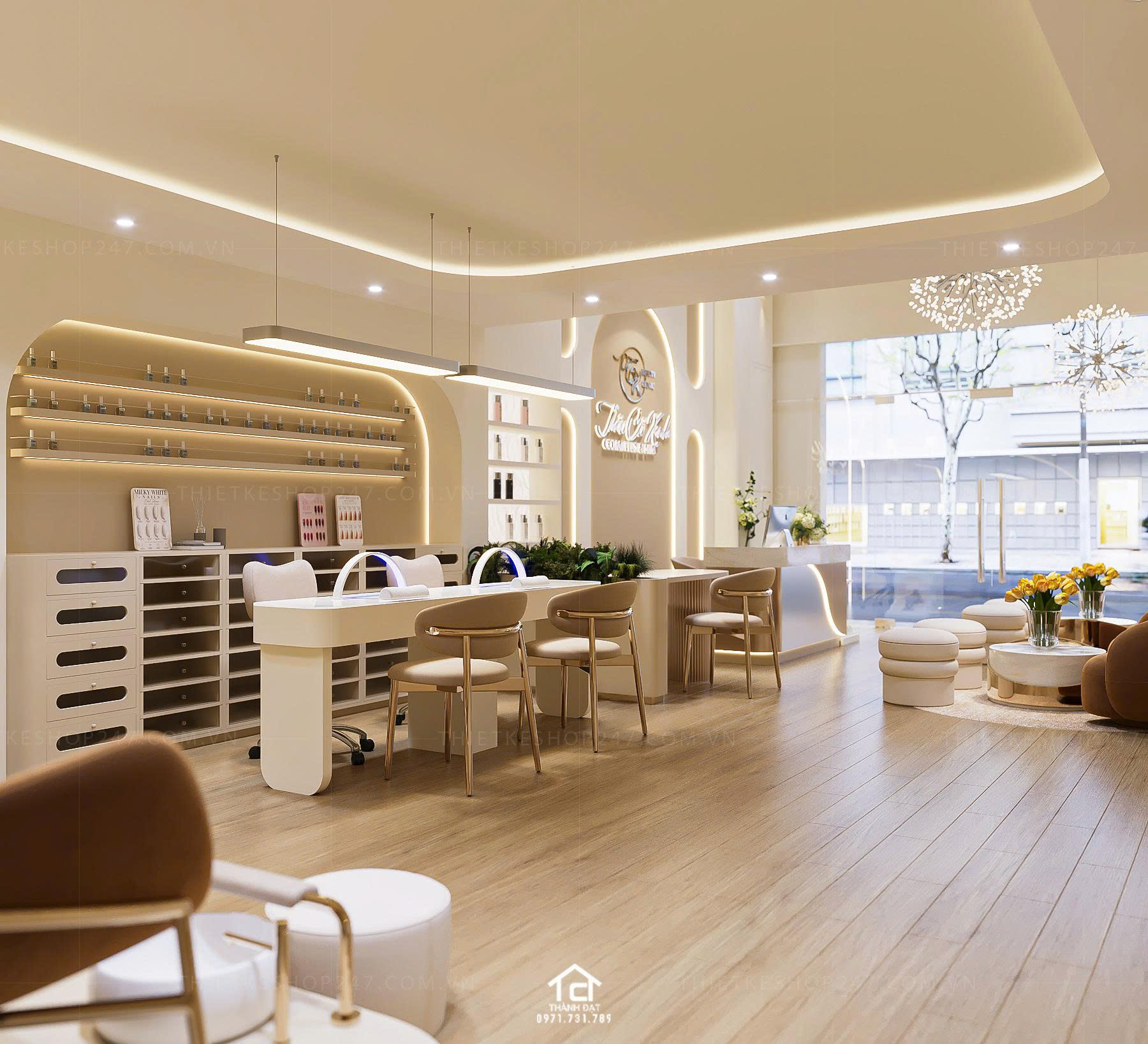 thiết kế spa đẹp