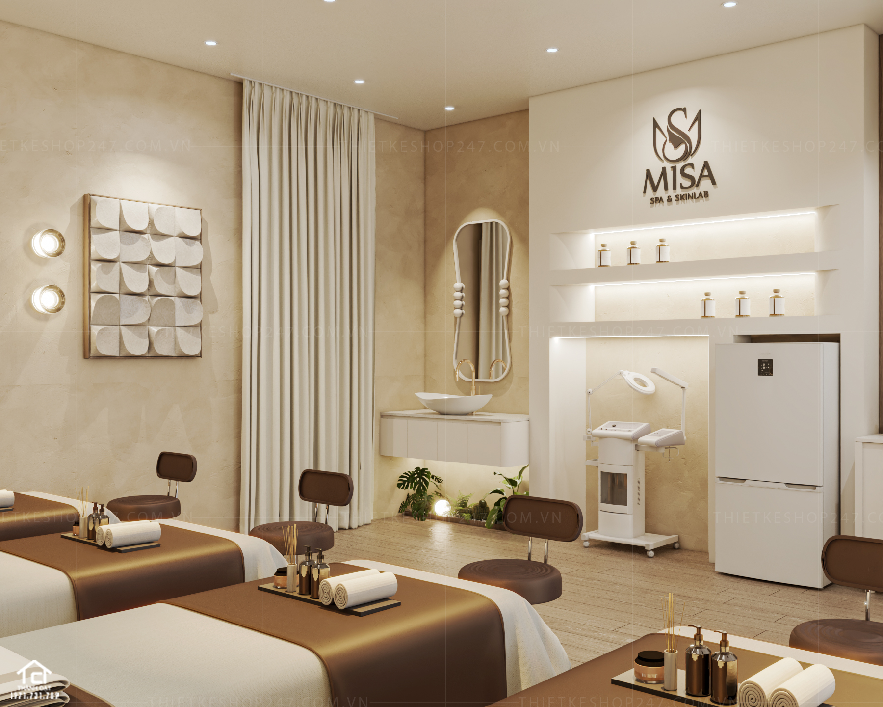 thiết kế spa đẹp