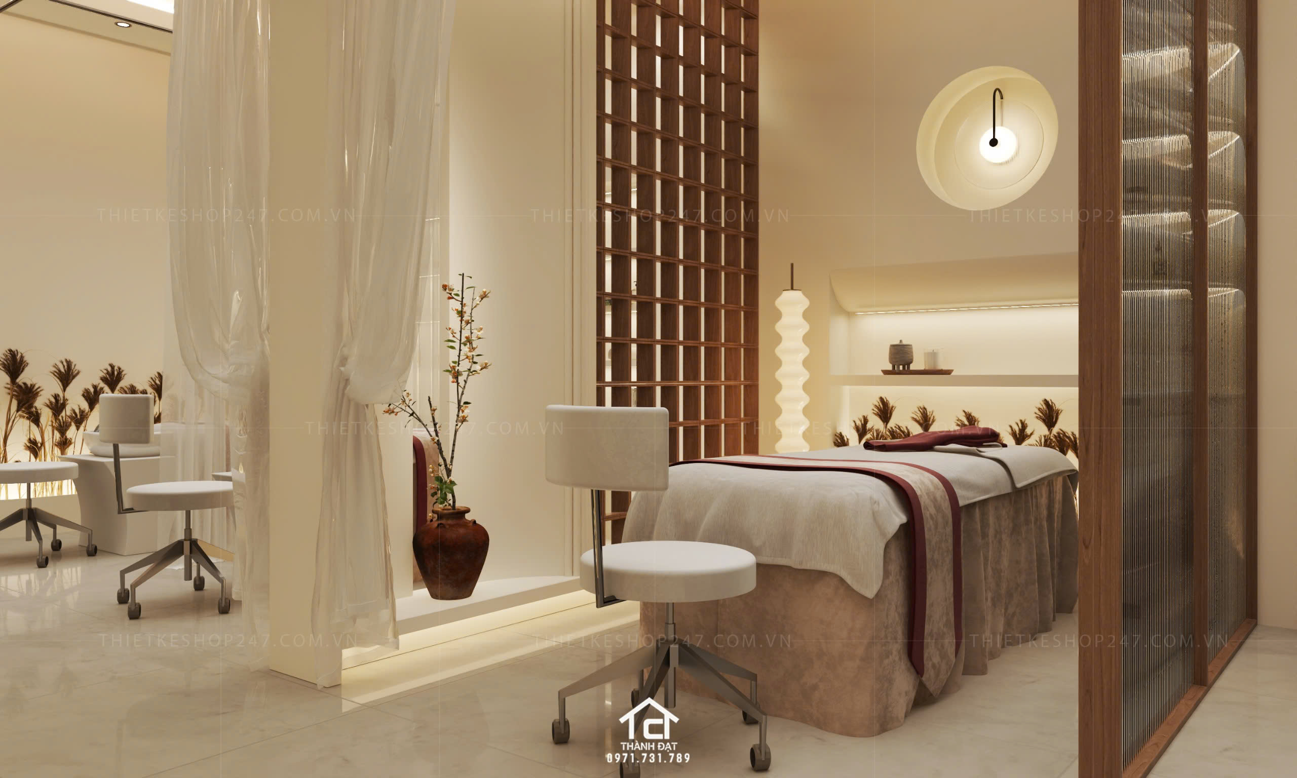 Thiết kế spa đẹp tinh tế và sang trọng – QynD