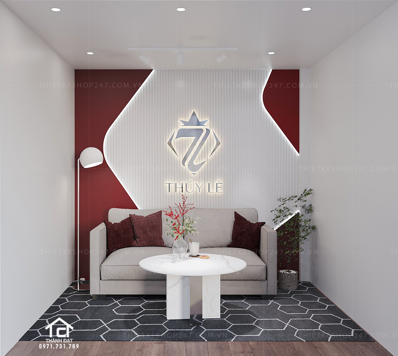 thiết kế spa đẹp sang chảnh