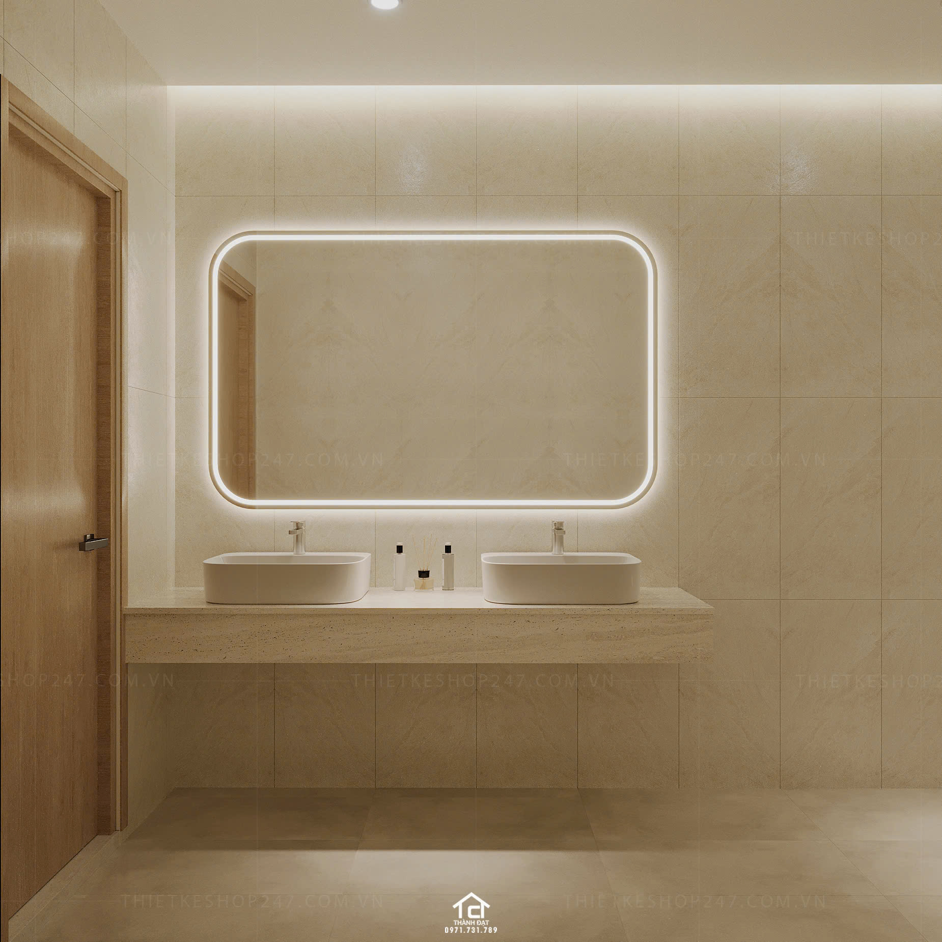 thiết kế spa đẹp sang chảnh