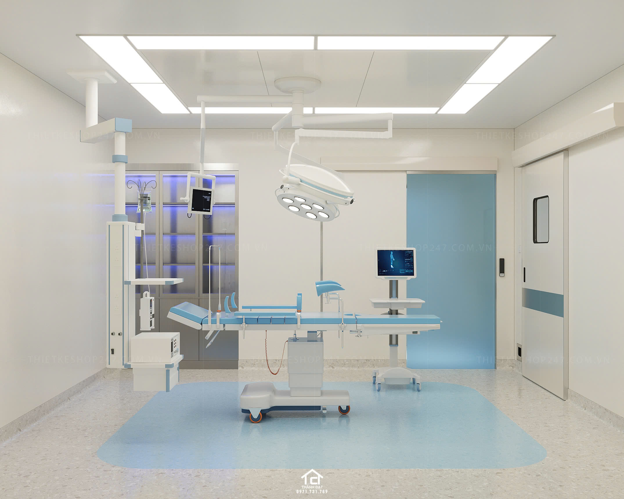 thiết kế spa đẹp sang chảnh