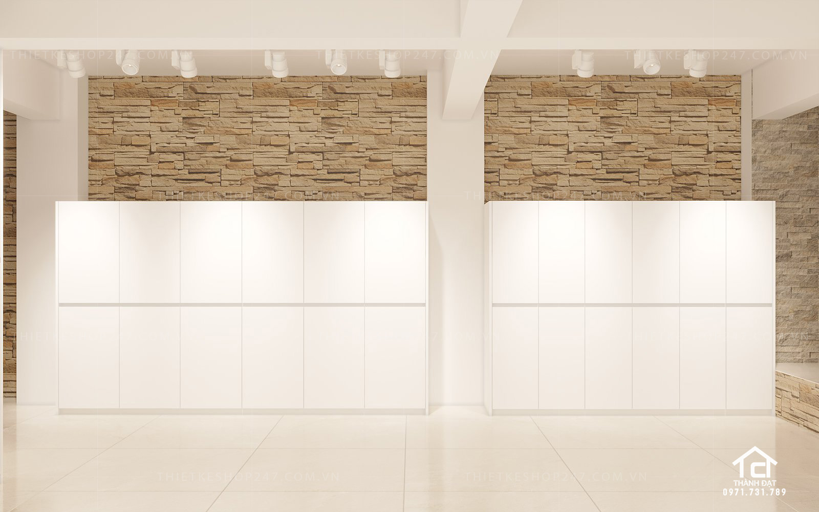 thiết kế spa đẹp sang trọng