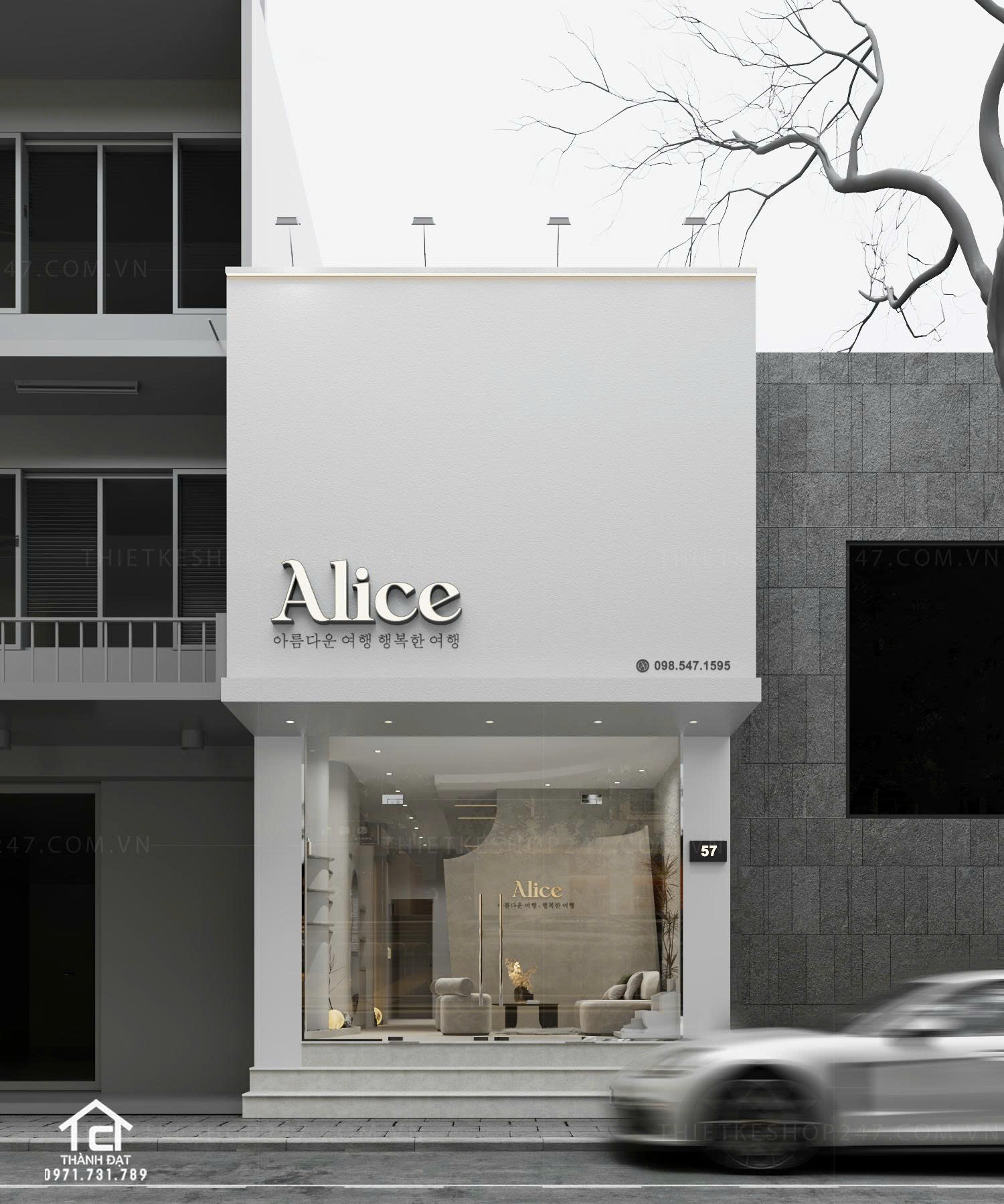 thiết kế spa đẹp sang trọng