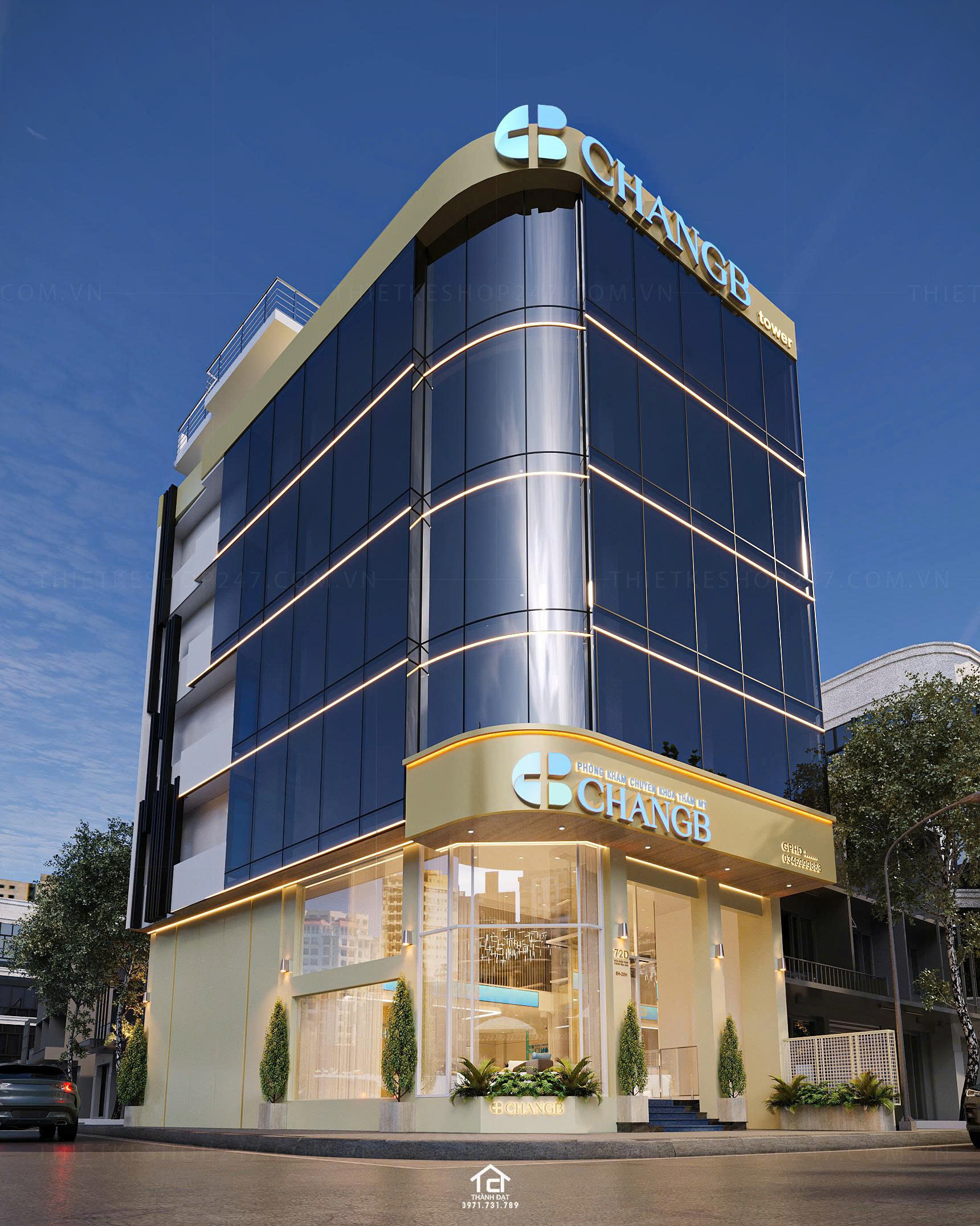 Thiết kế spa đẹp sinh động