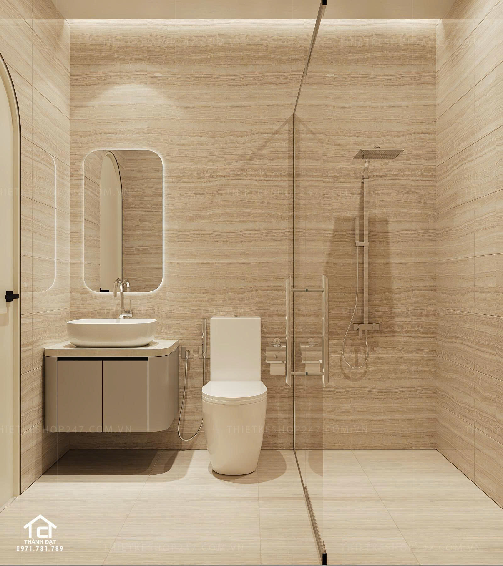 thiết kế spa đẹp sinh động