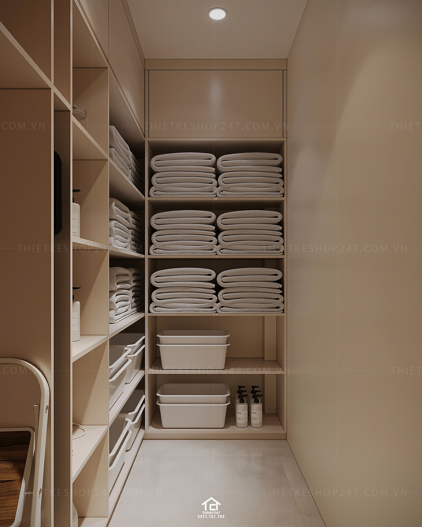 thiết kế spa đẹp thoáng mát