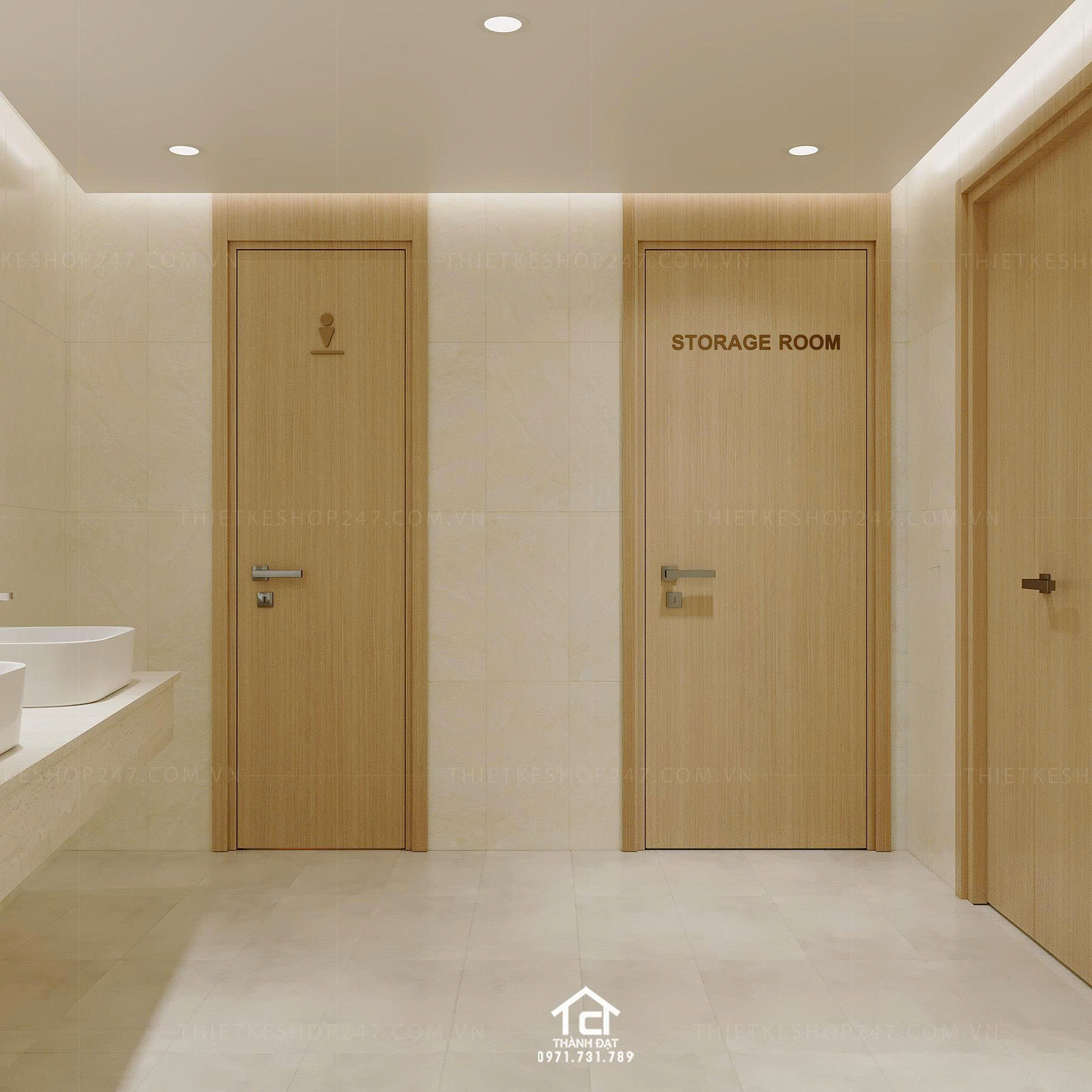 Thiết kế spa đẹp thoáng mát