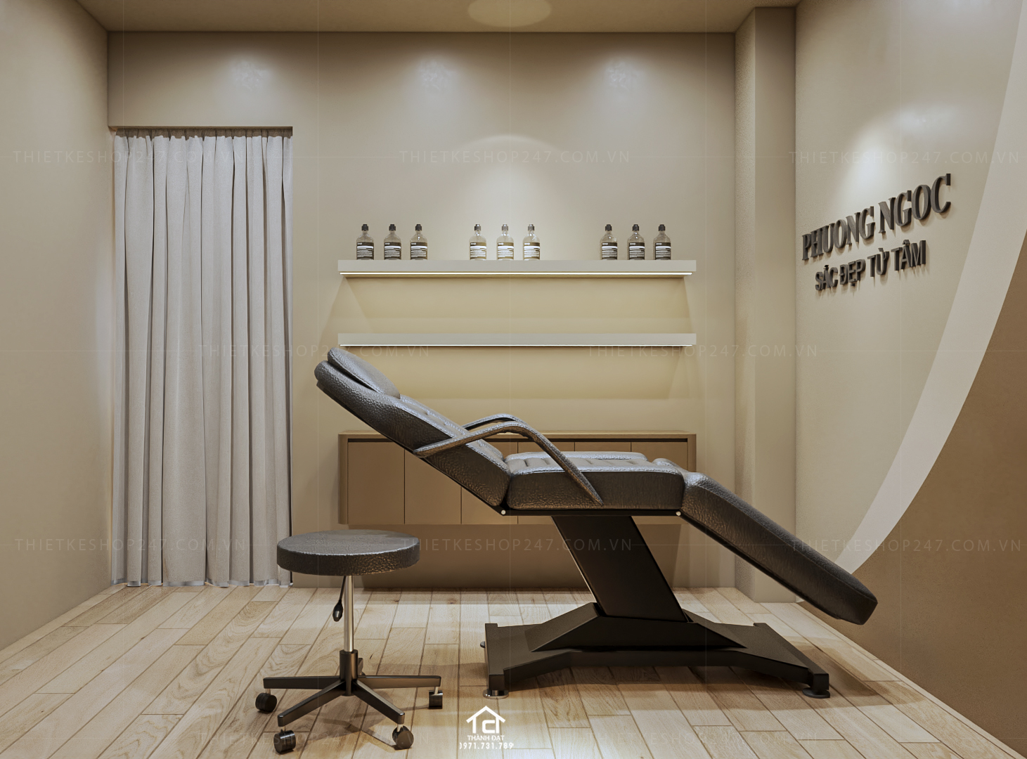 Thiết kế spa đẹp thu hút