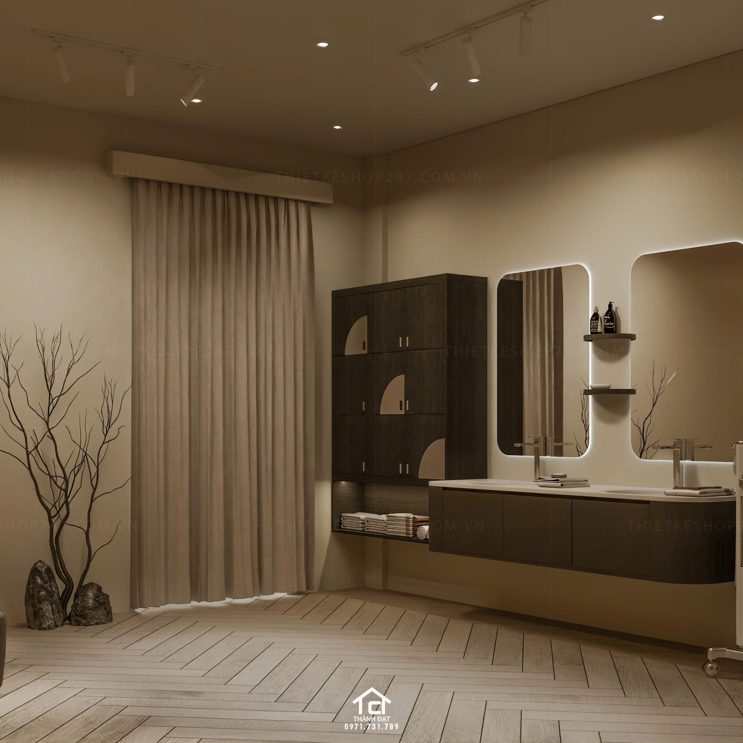 thiết kế spa đẹp thu hút