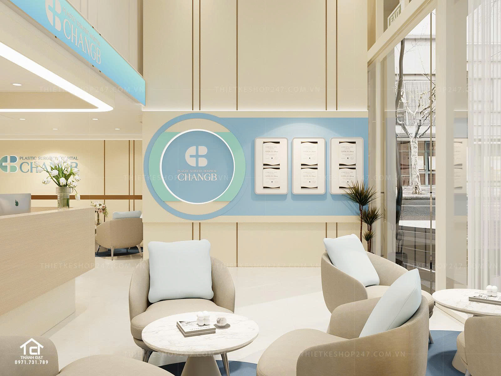 Thiết kế spa đẹp thu hút