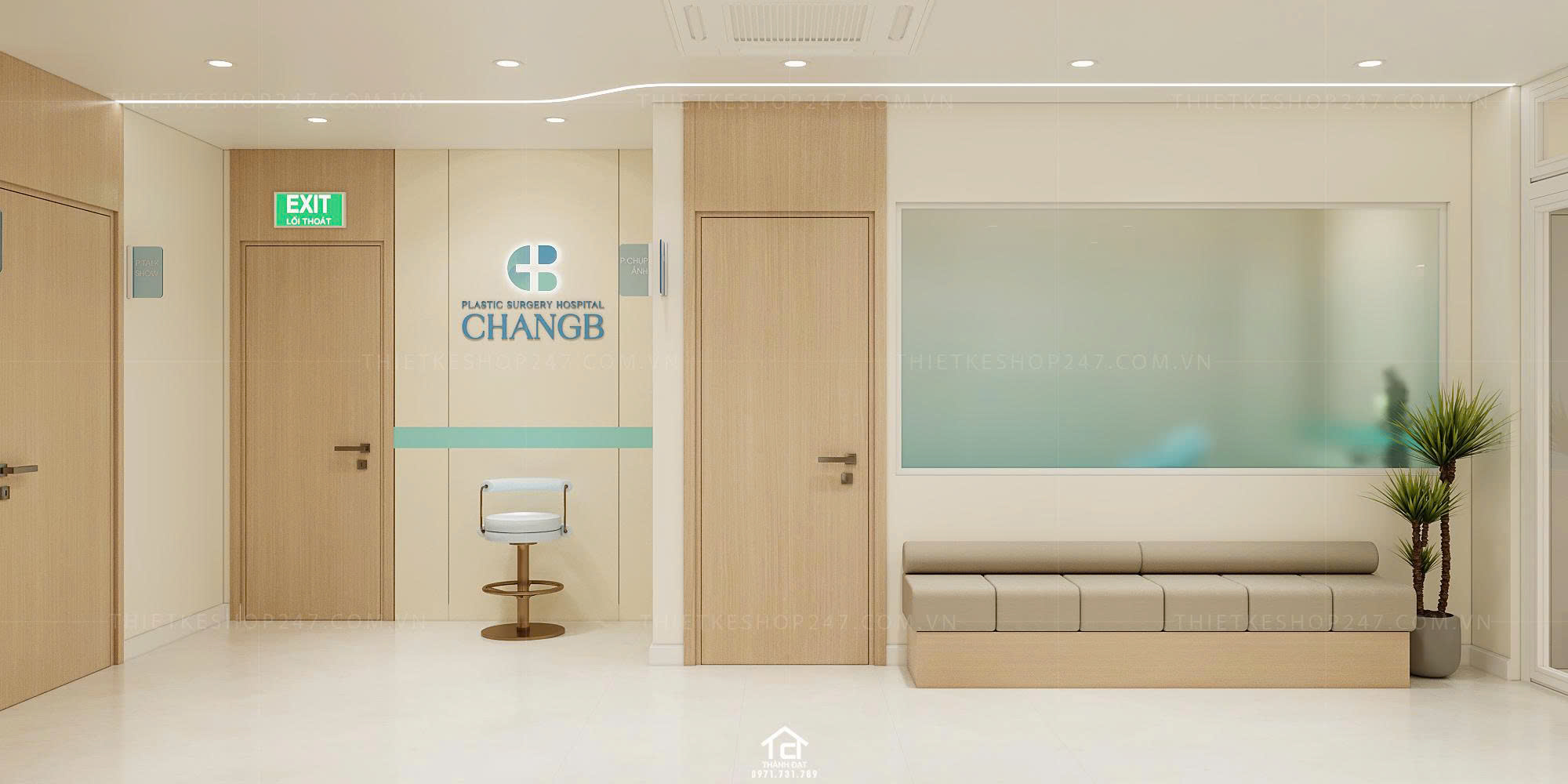 thiết kế spa đẹp thu hút