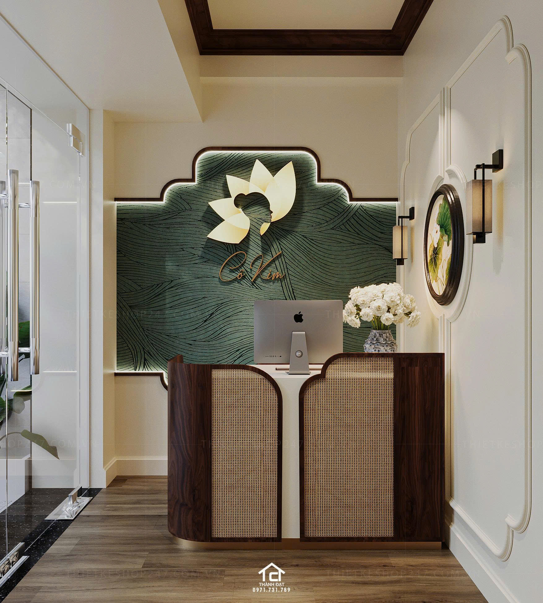 thiết kế spa đẹp thu hút