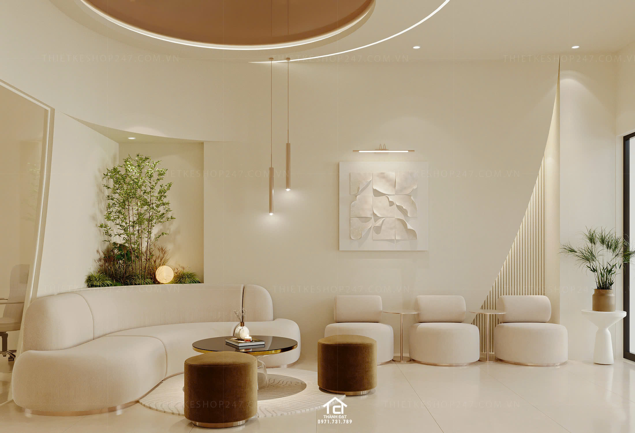 thiết kế spa đẹp tinh tế