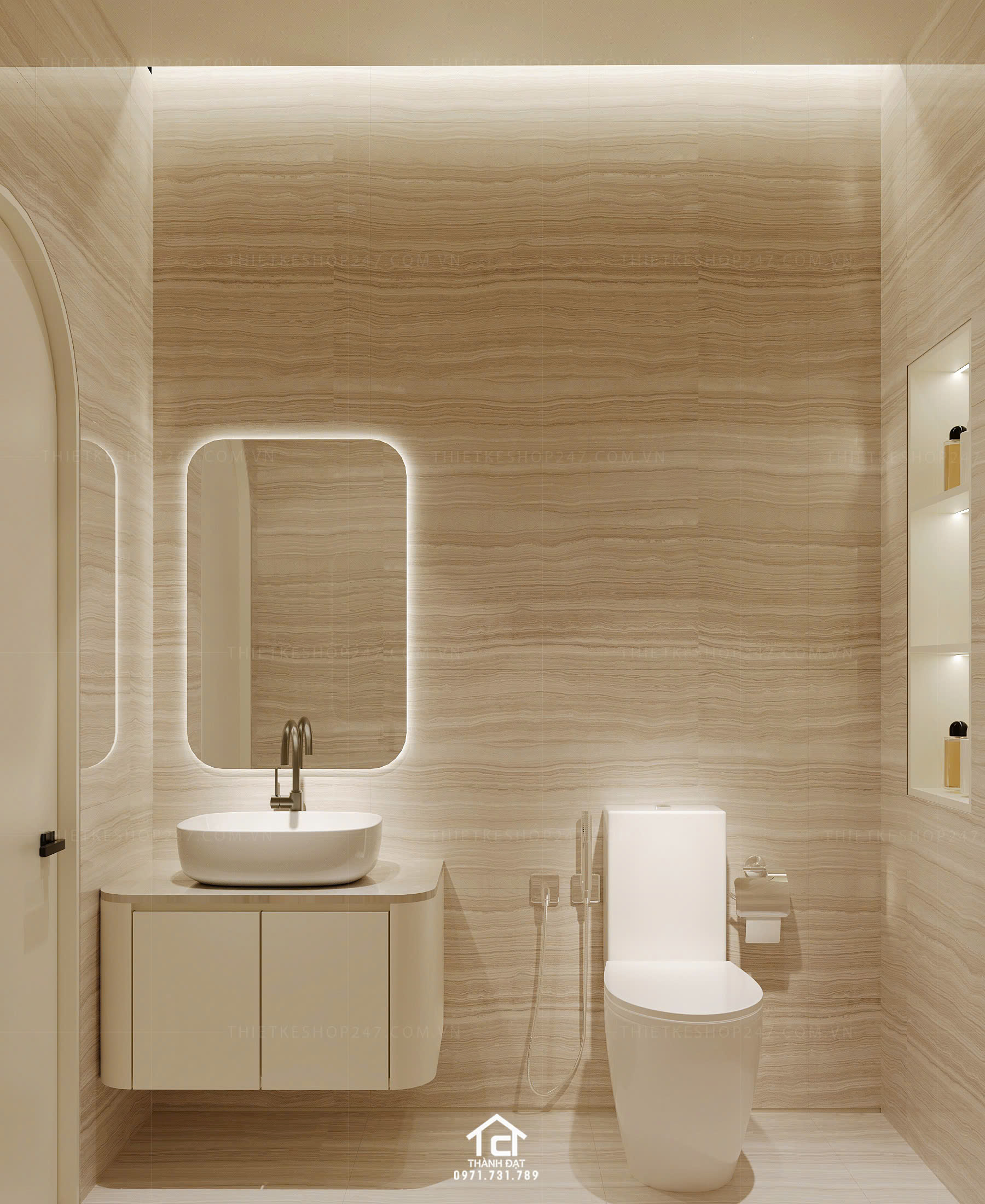 thiết kế spa đẹp tinh tế