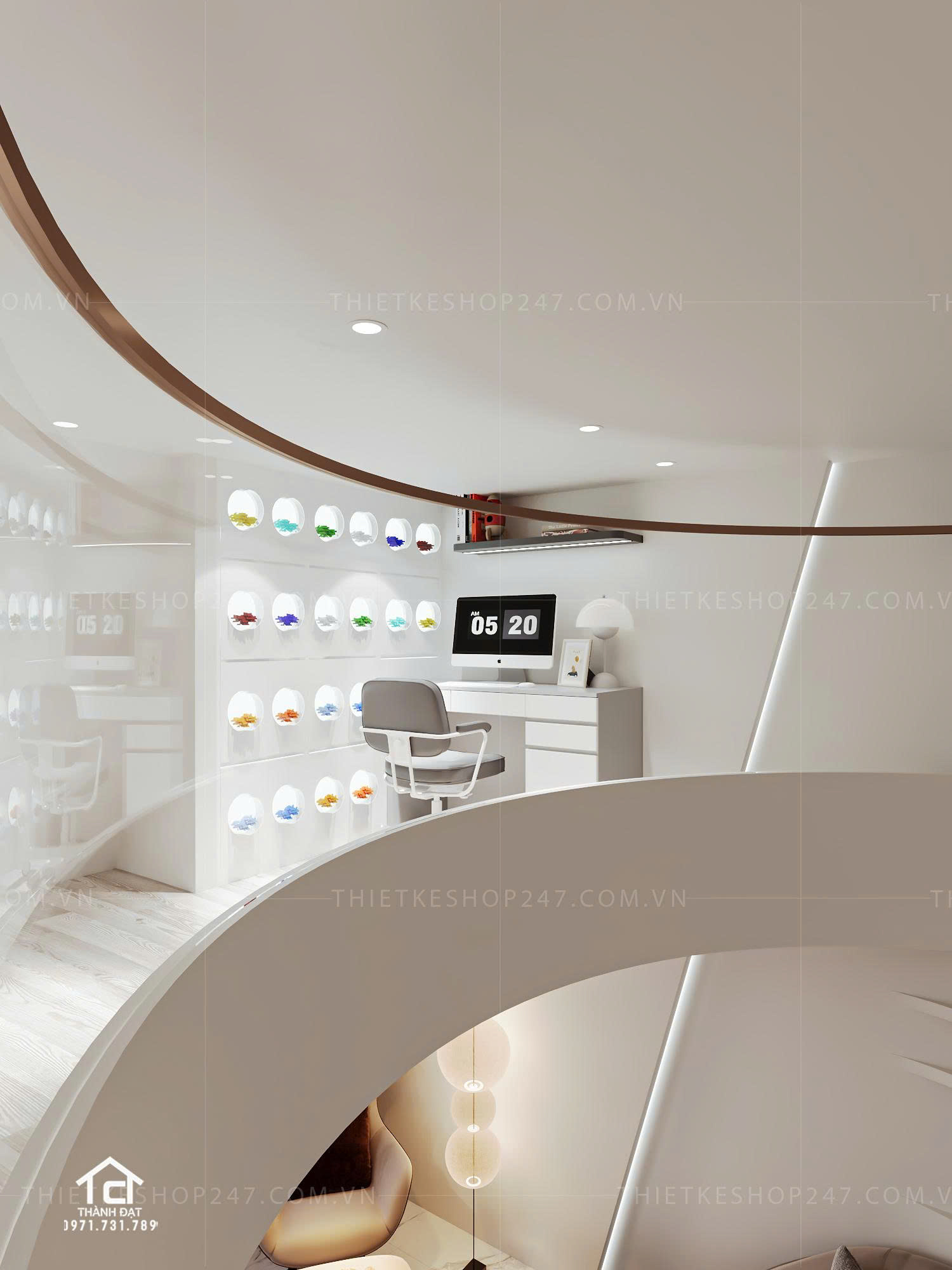 thiết kế spa đẹp tinh tế