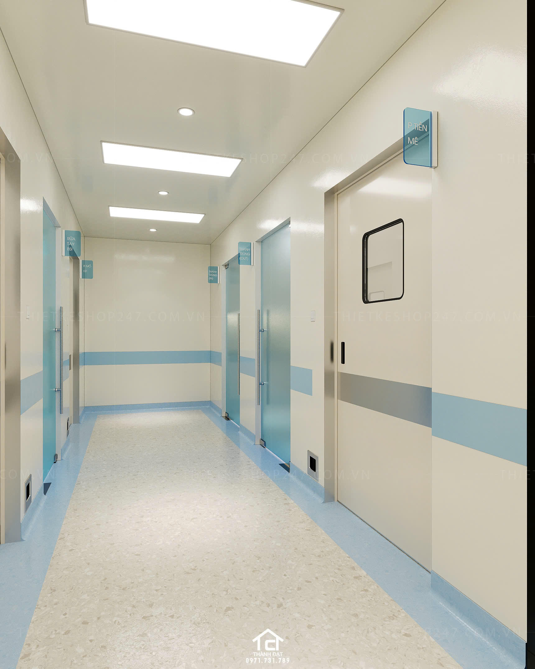 thiết kế spa đẹp trẻ trung