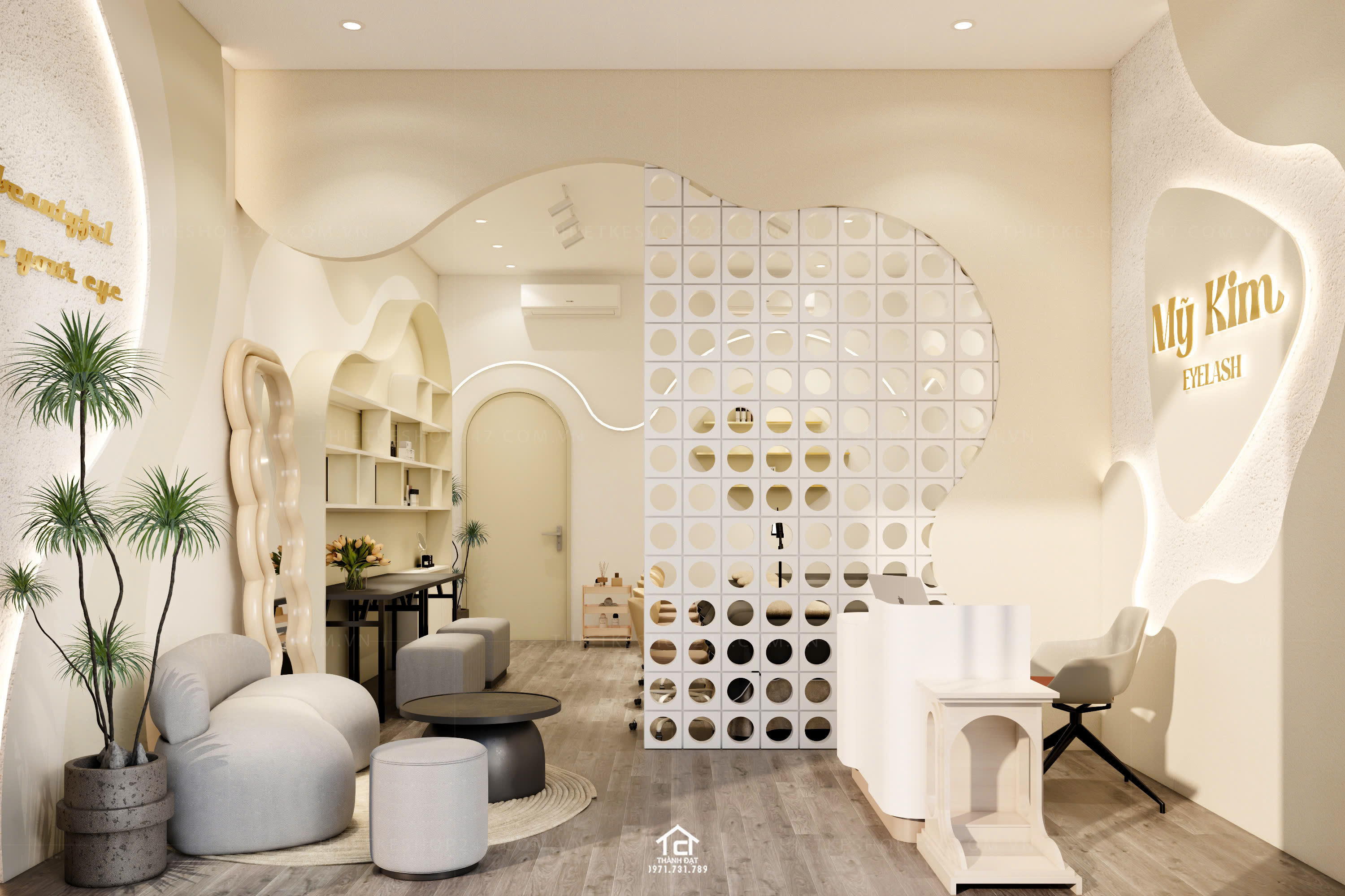 thiết kế spa đẹp và sang