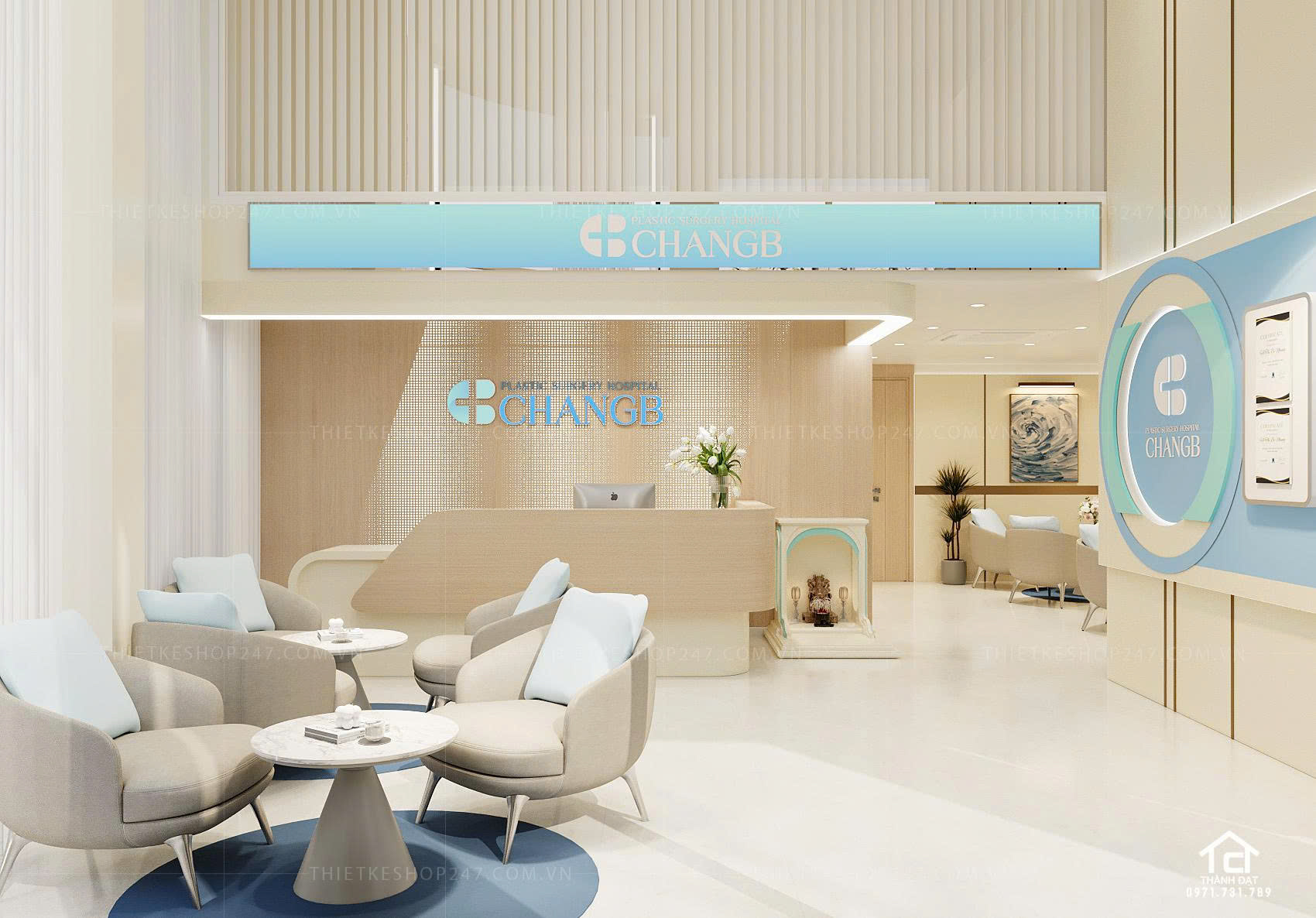 Thiết kế spa đẹp xinh