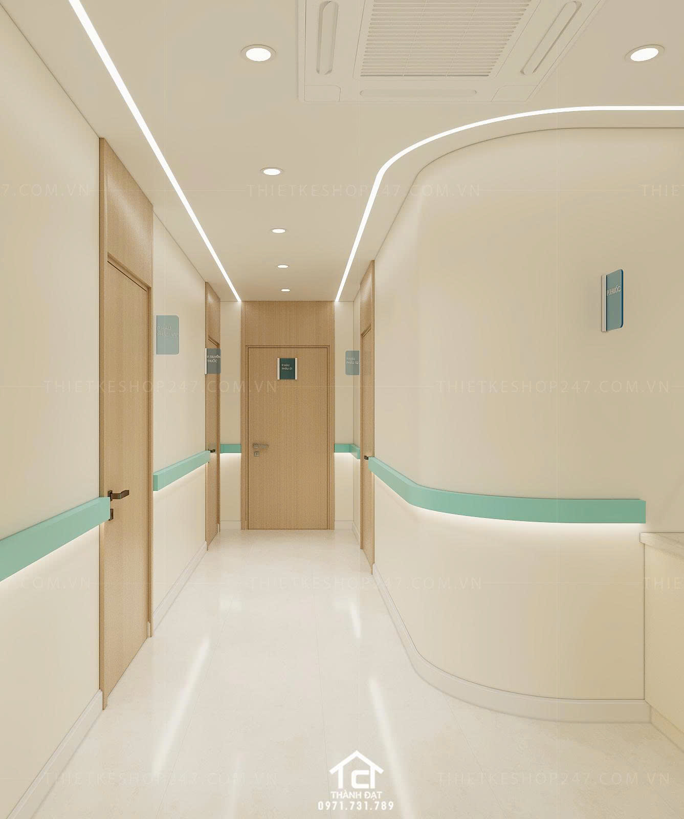 thiết kế spa đẹp xinh