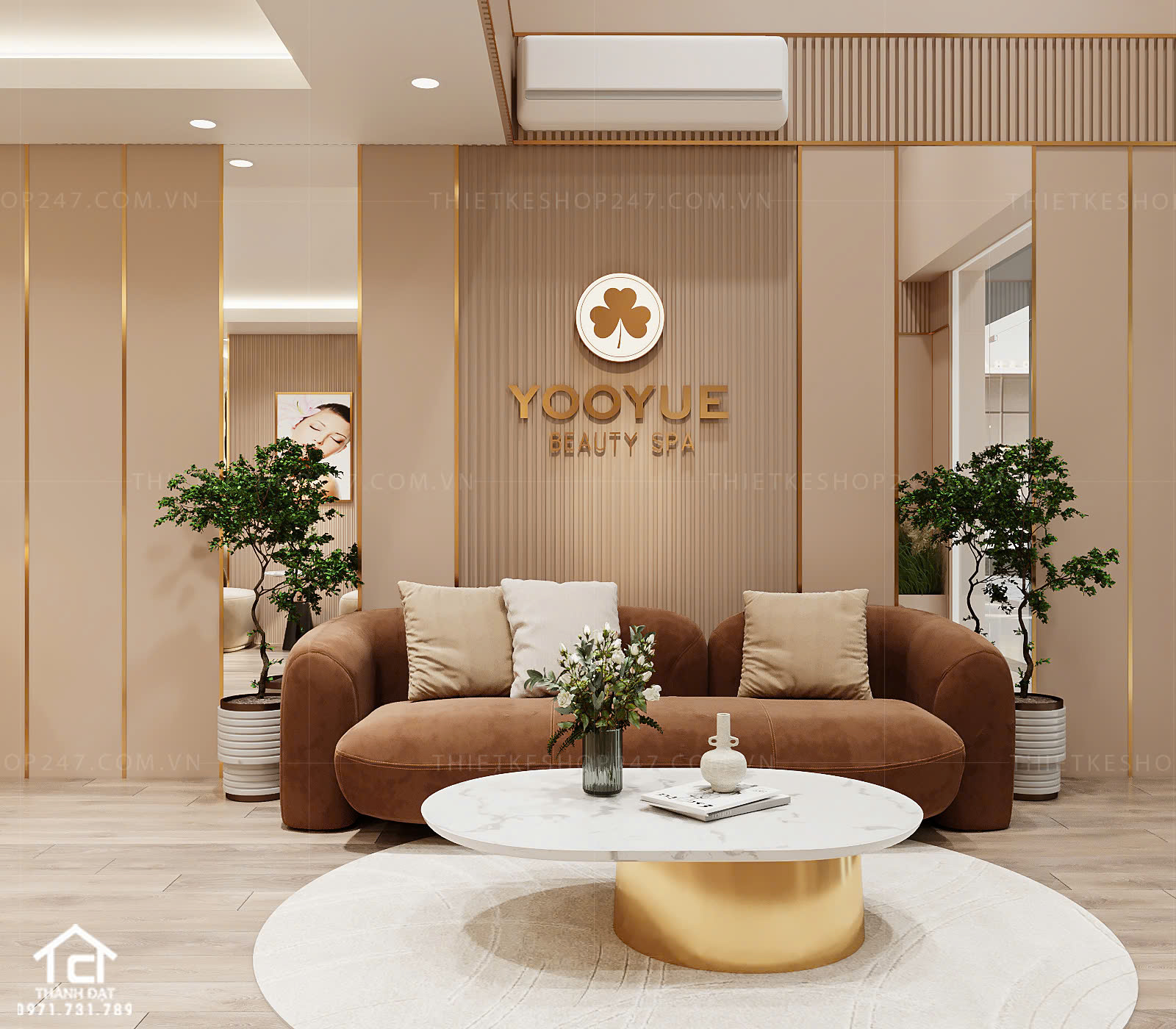 thiết kế spa đẹp