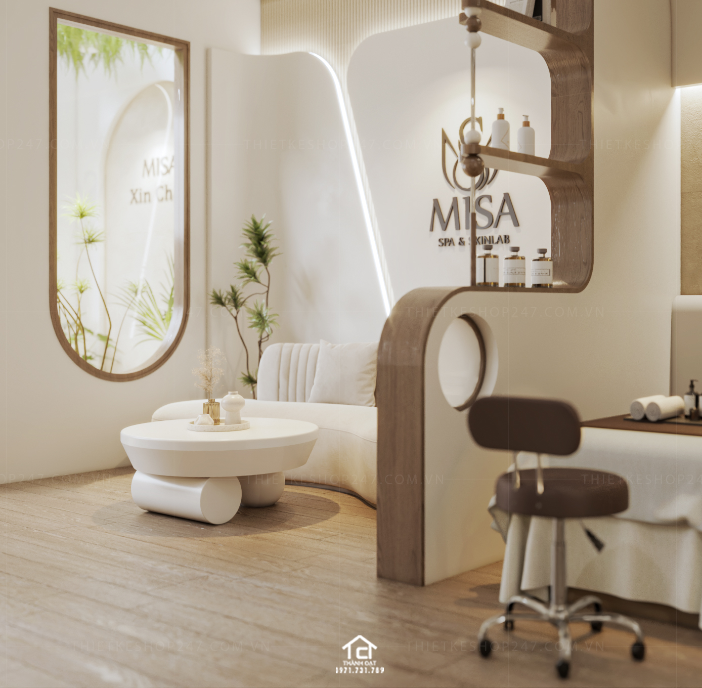 thiết kế spa đẹp