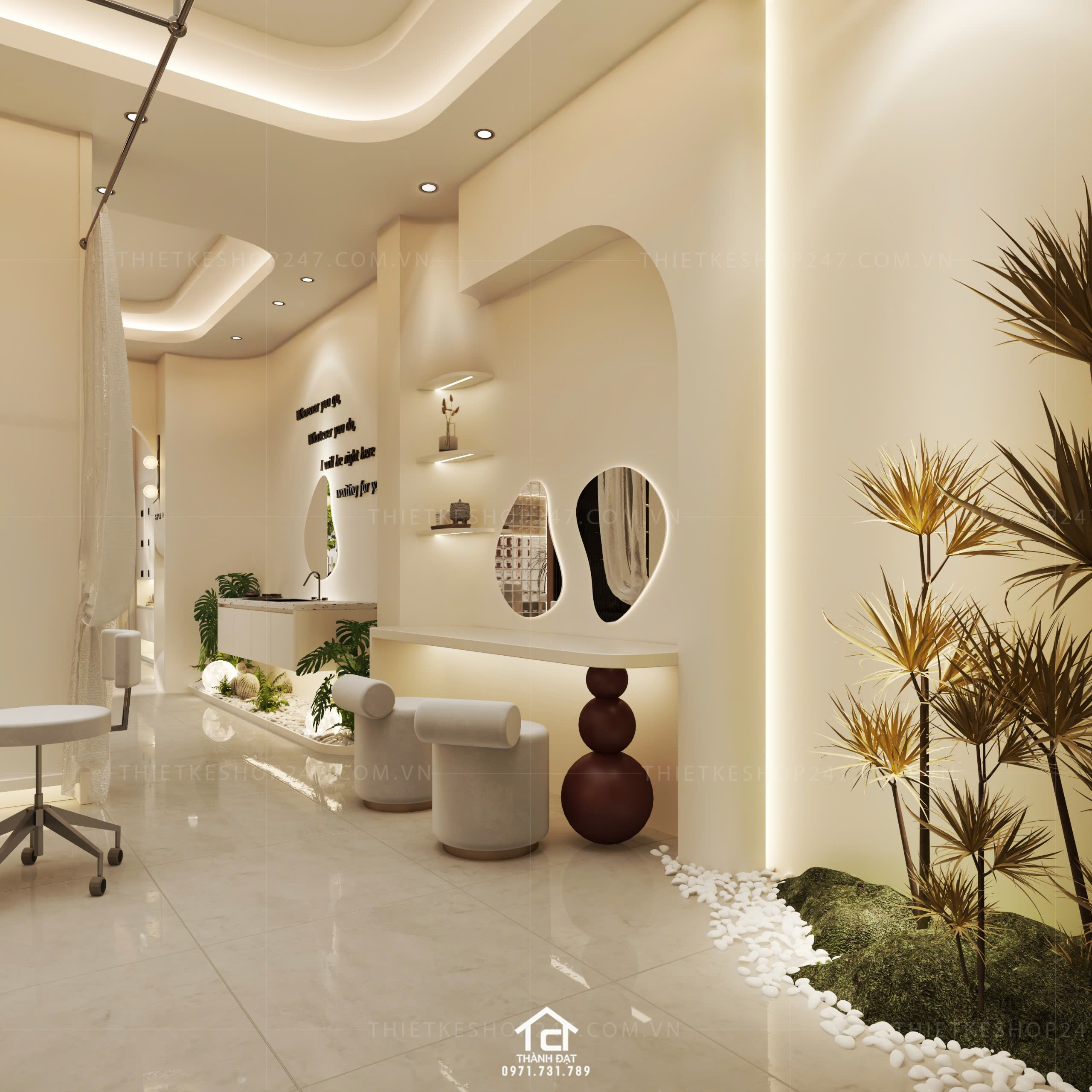 Thiết kế spa đẹp tinh tế và sang trọng – QynD